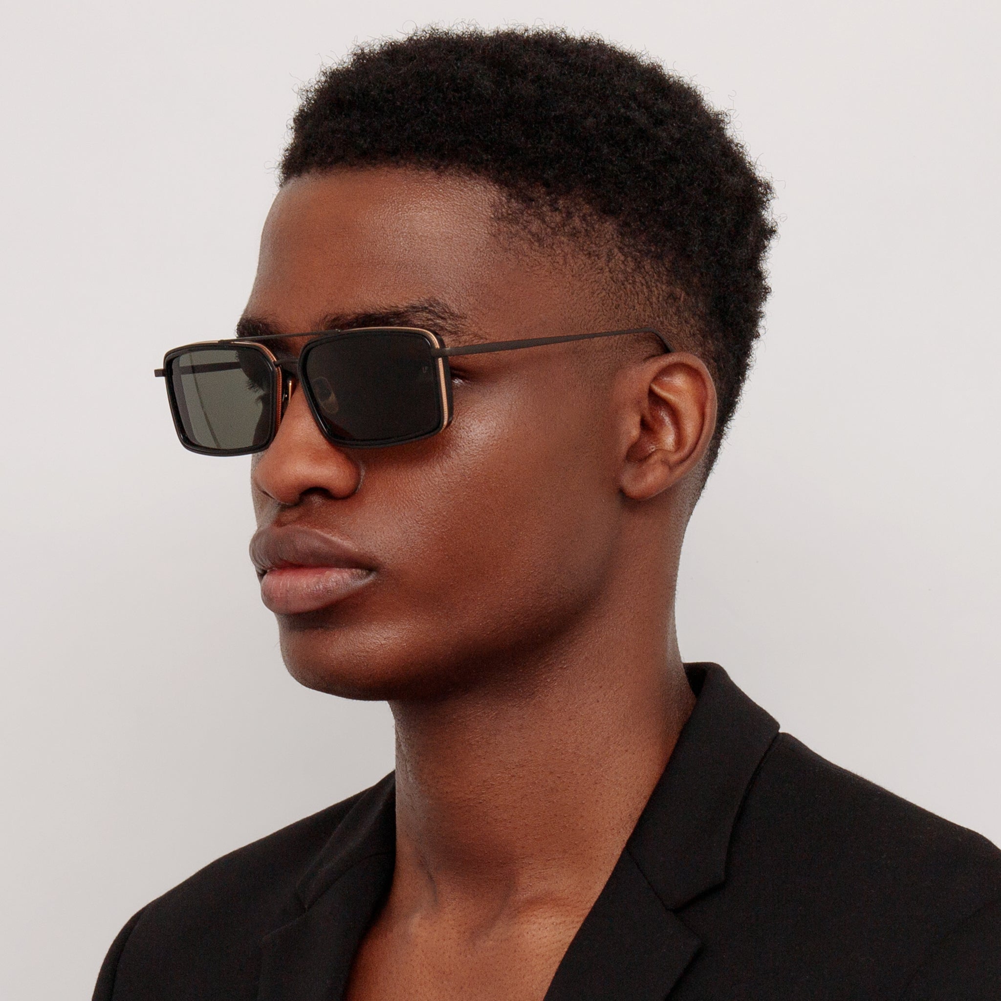 Cassia Sunglasses in Nickel