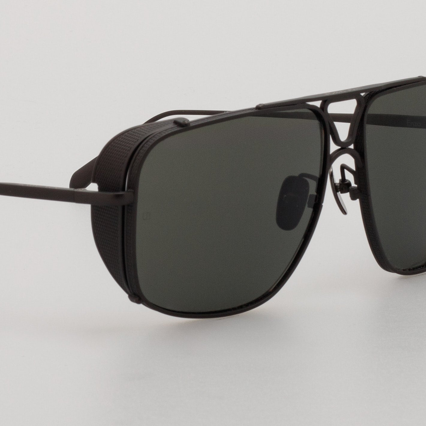 Enzo Sunglasses in Matt Nickel