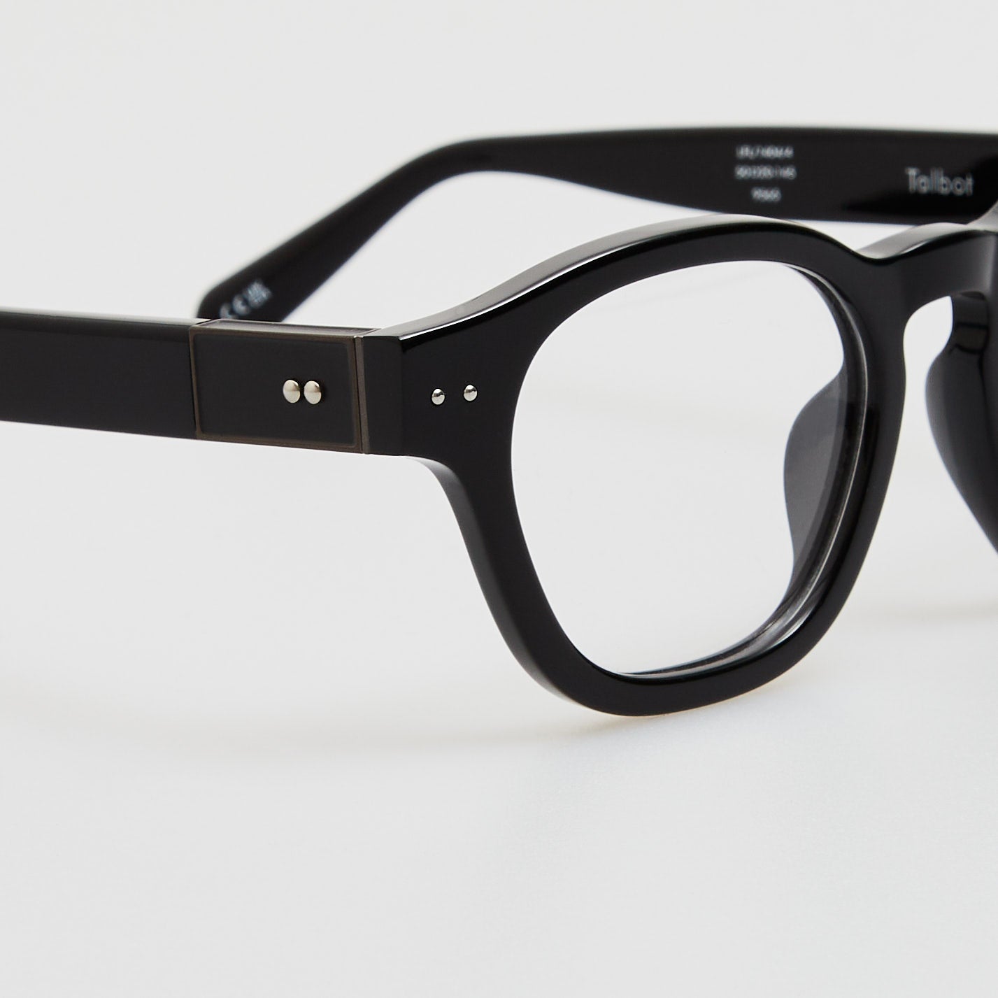 Talbot Optical in Black Matt Nickel