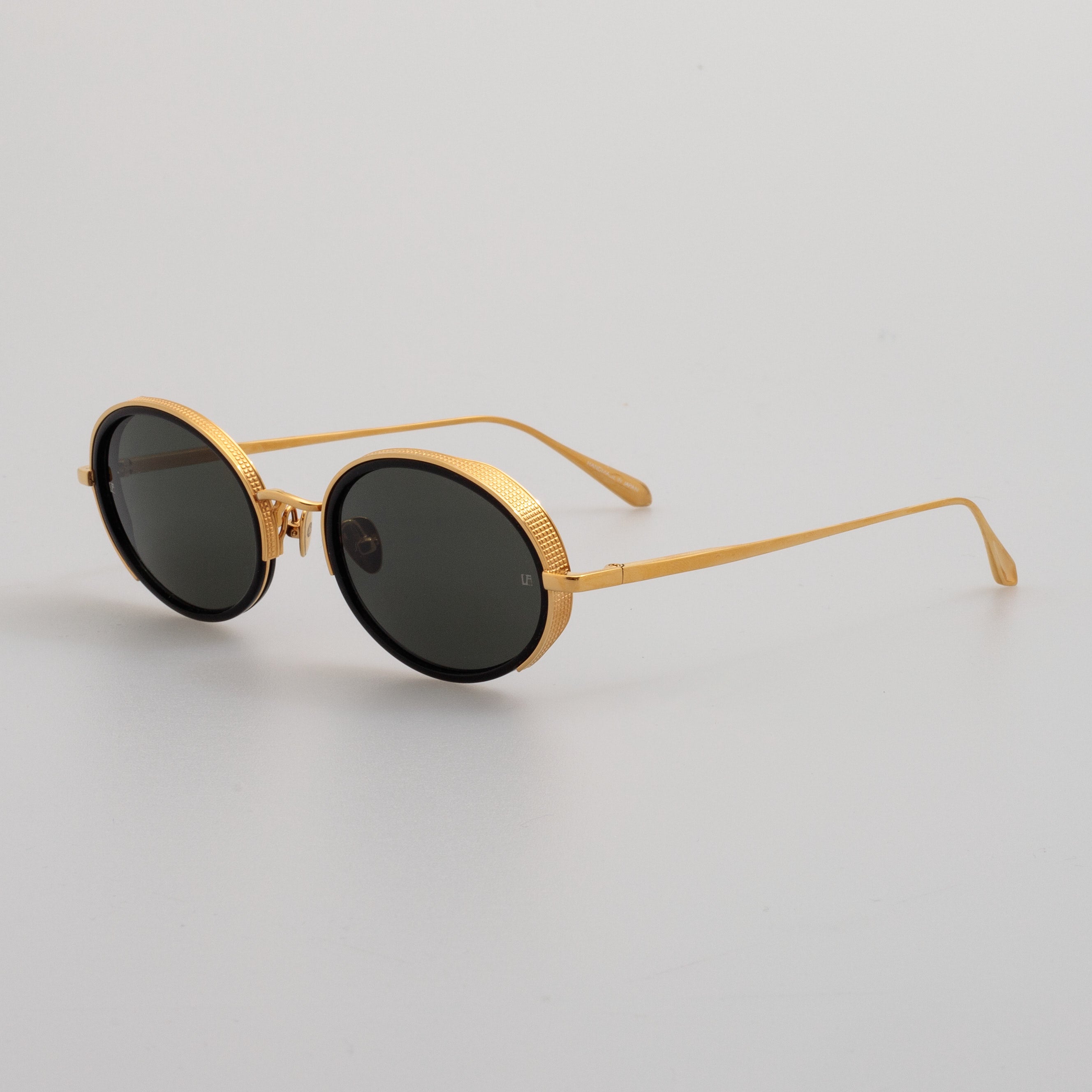Finn Sunglasses in 22K Yellow Gold