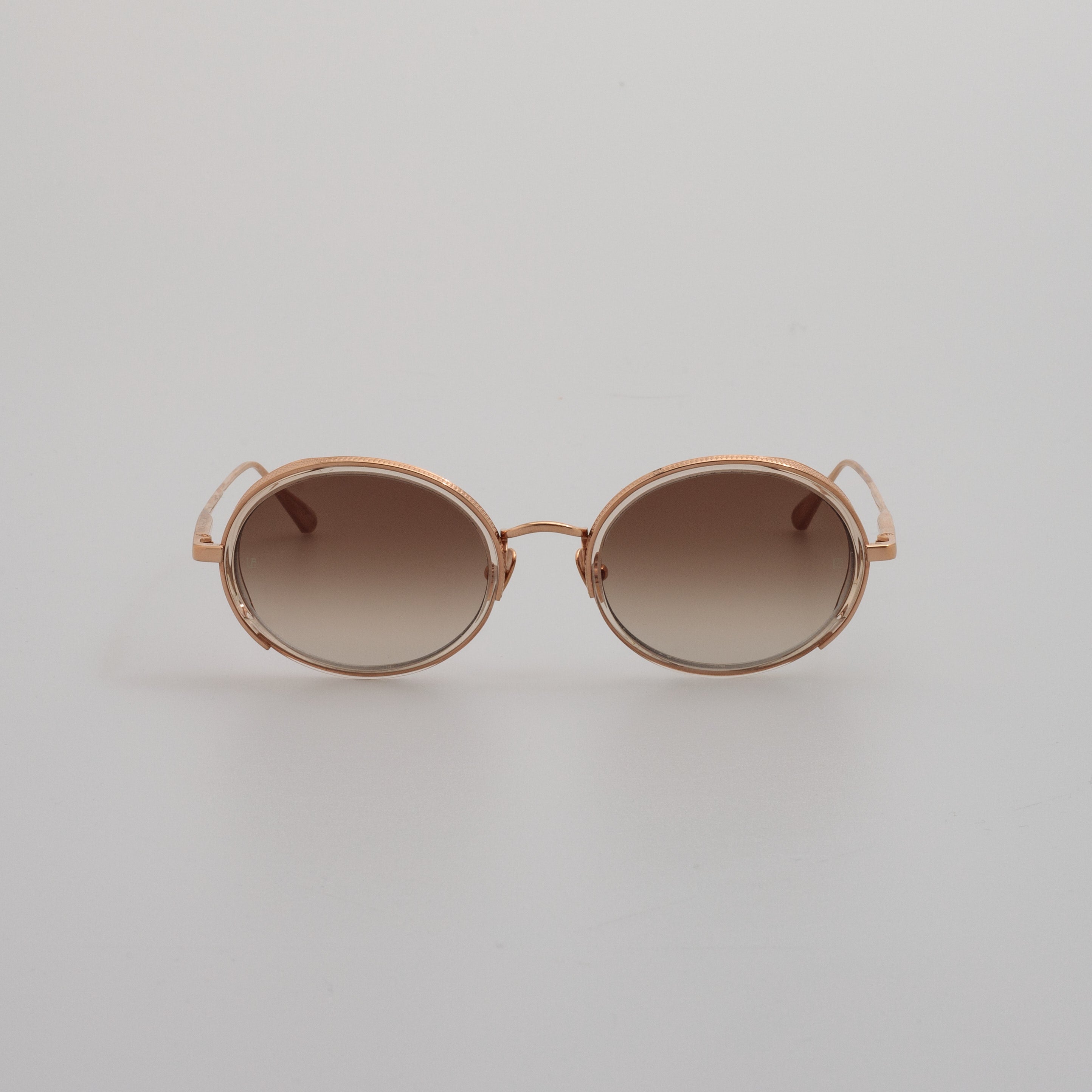 Finn Sunglasses in 18K Rose Gold
