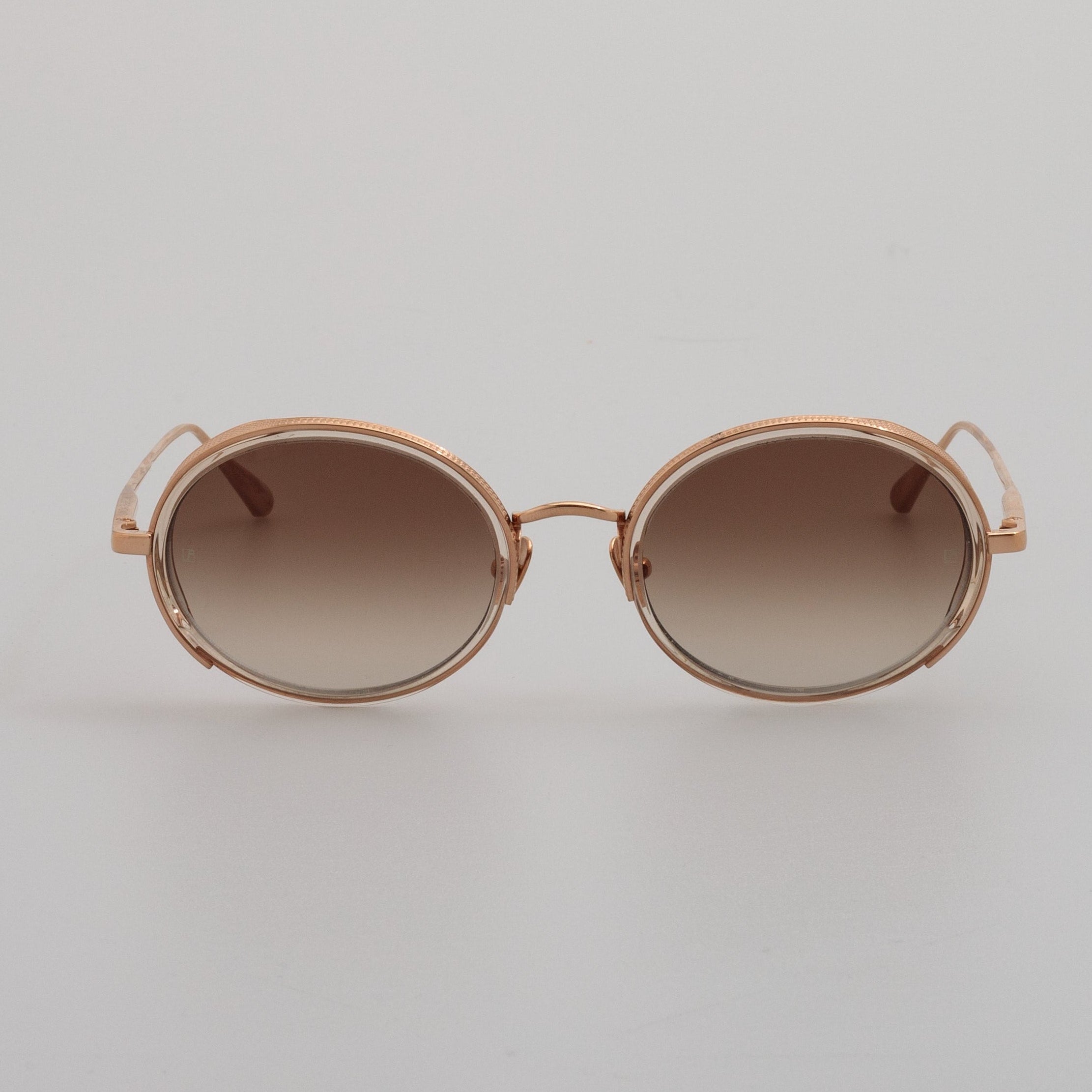 Finn Sunglasses in 18K Rose Gold