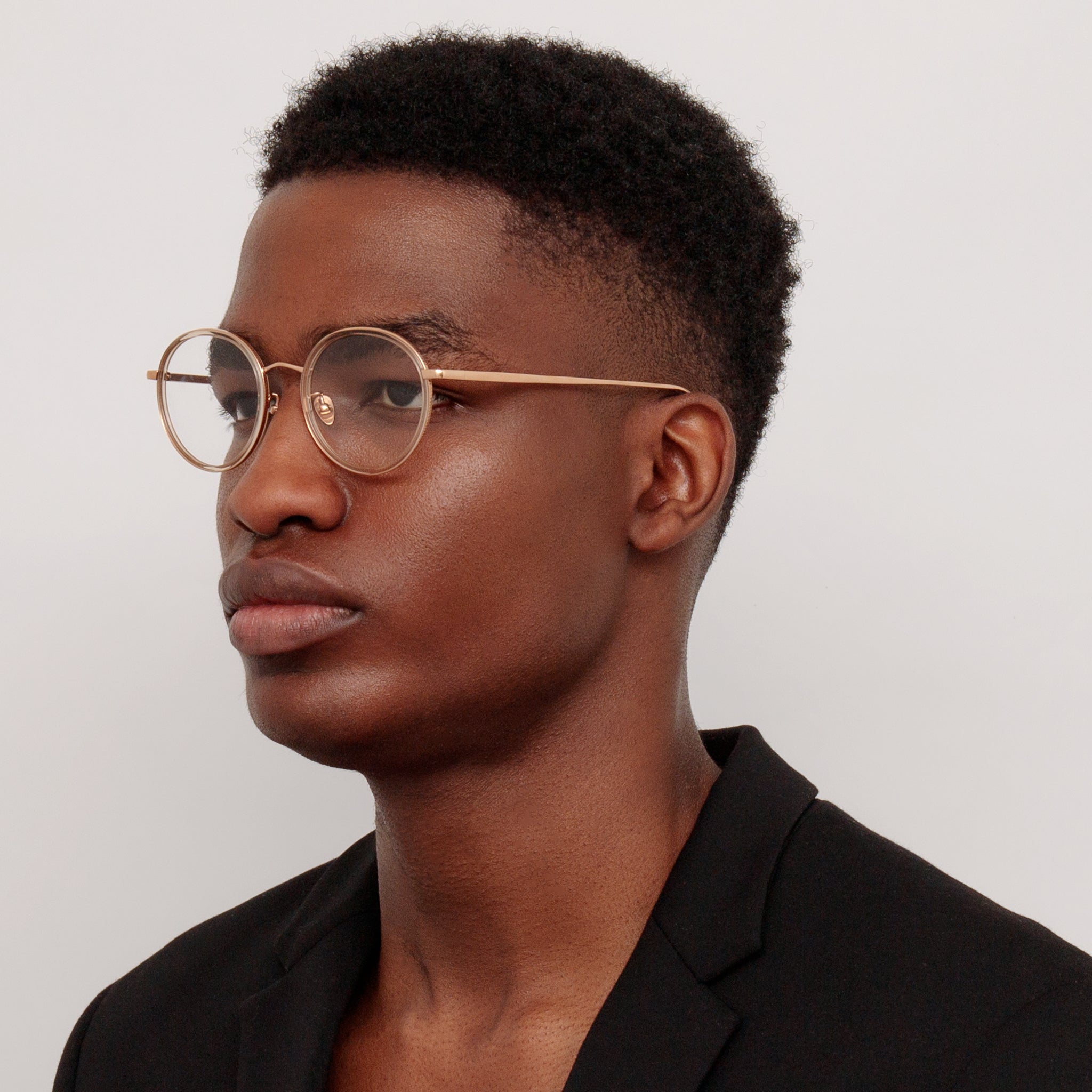 Sato Optical Frame in 18K Rose Gold