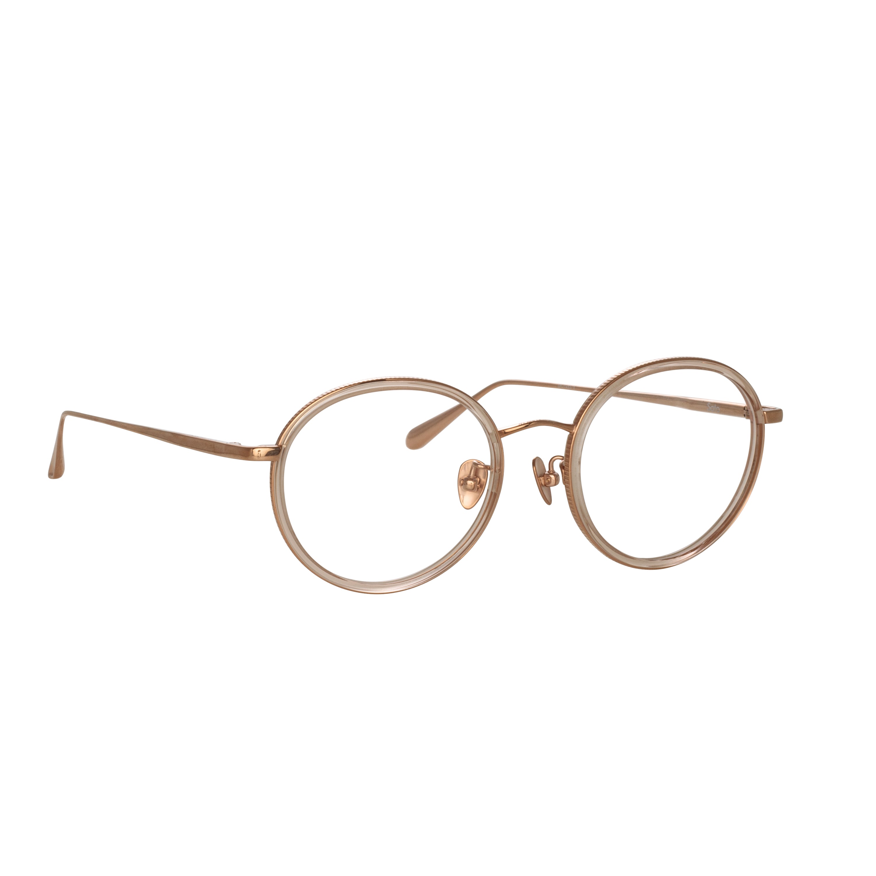Sato Optical Frame in 18K Rose Gold