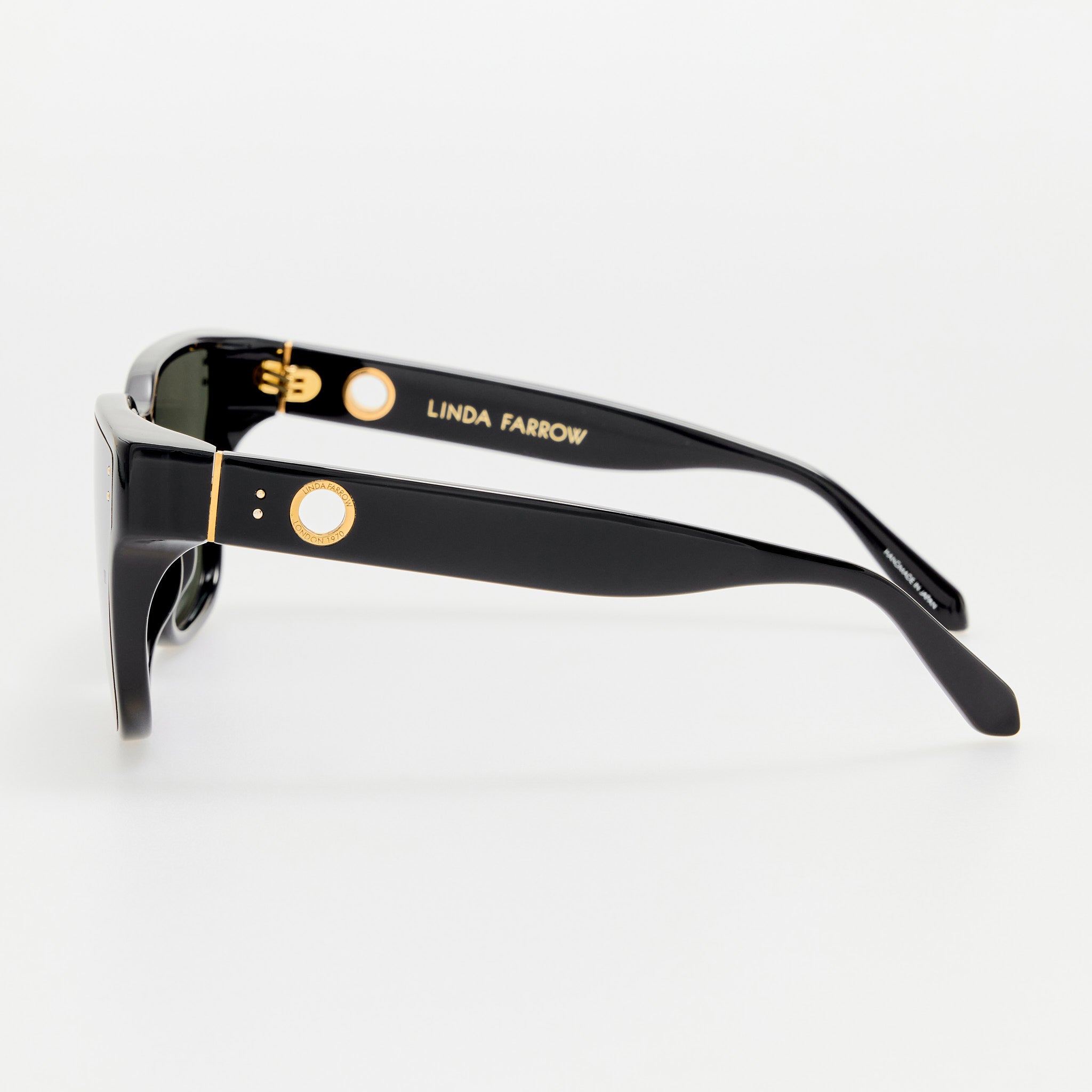 Rui Oversize Sunglasses in Black
