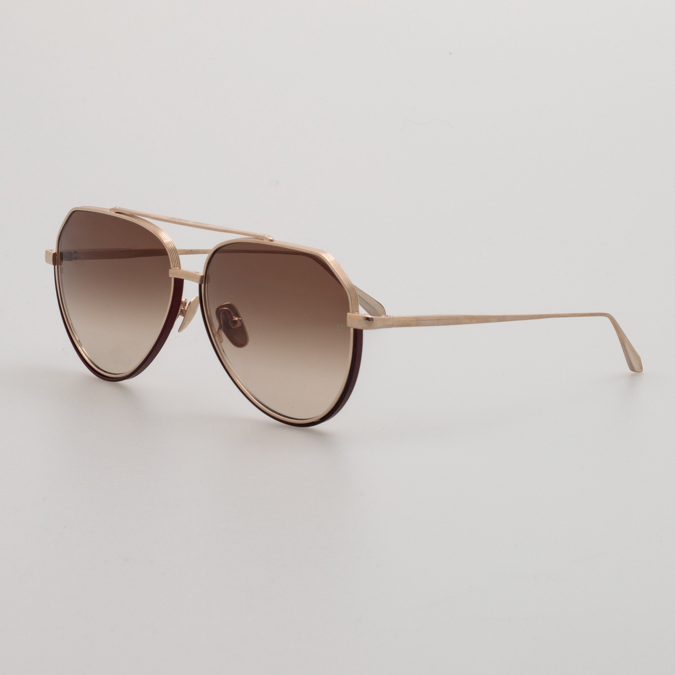 Bayer Sunglasses in 22K Light Gold