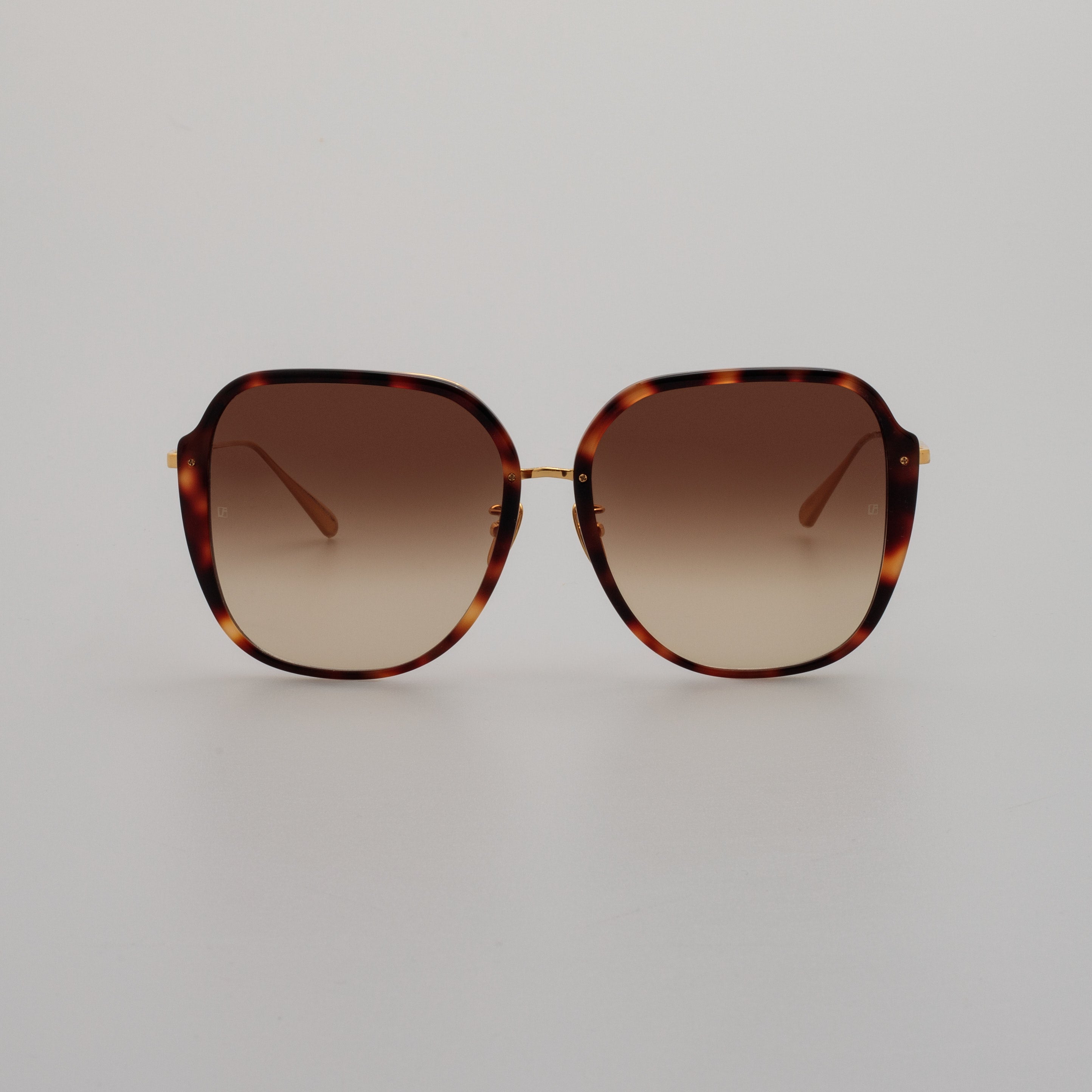Sofia Oversize Sunglasses in Tortoiseshell