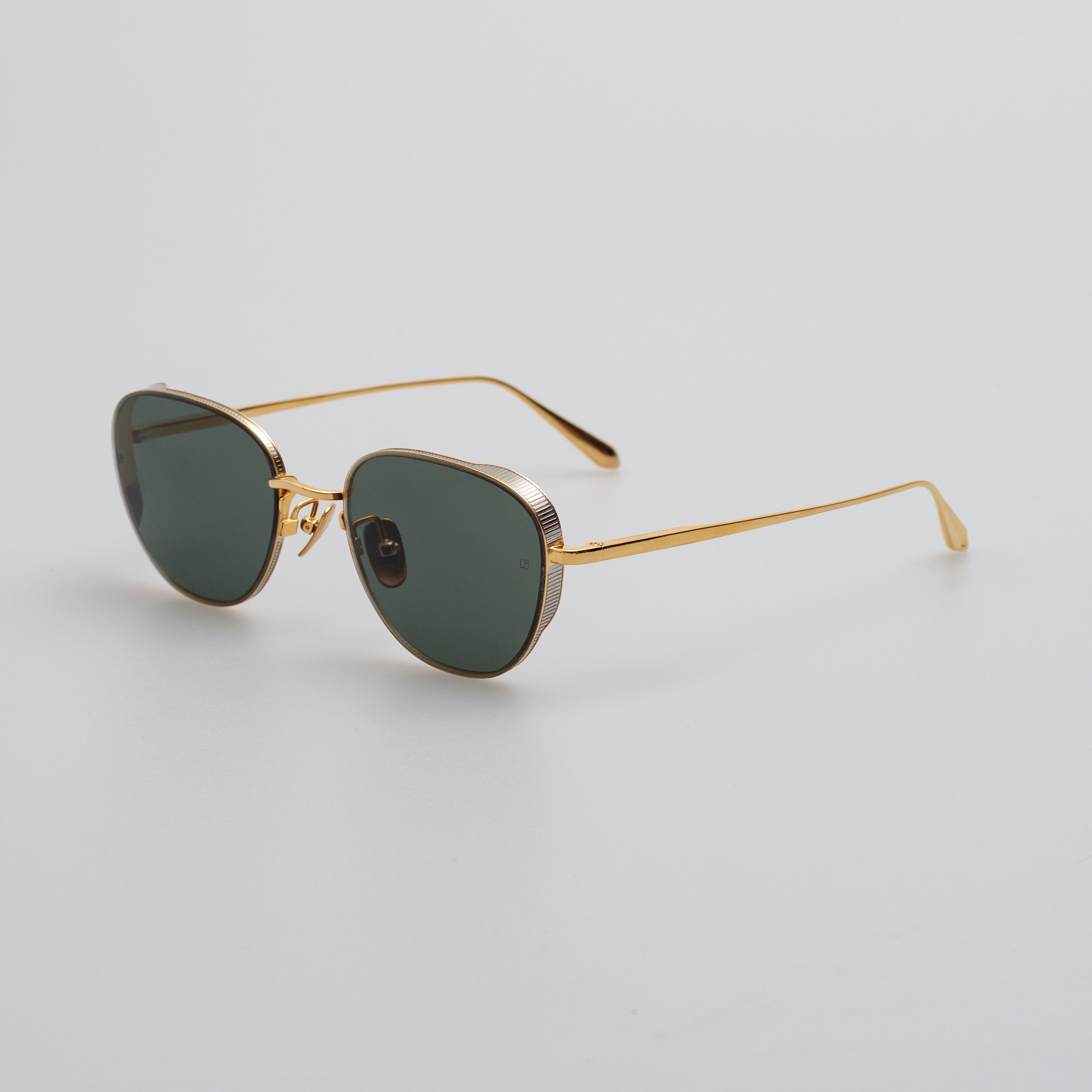 Hardy Sunglasses in 22K Yellow Gold