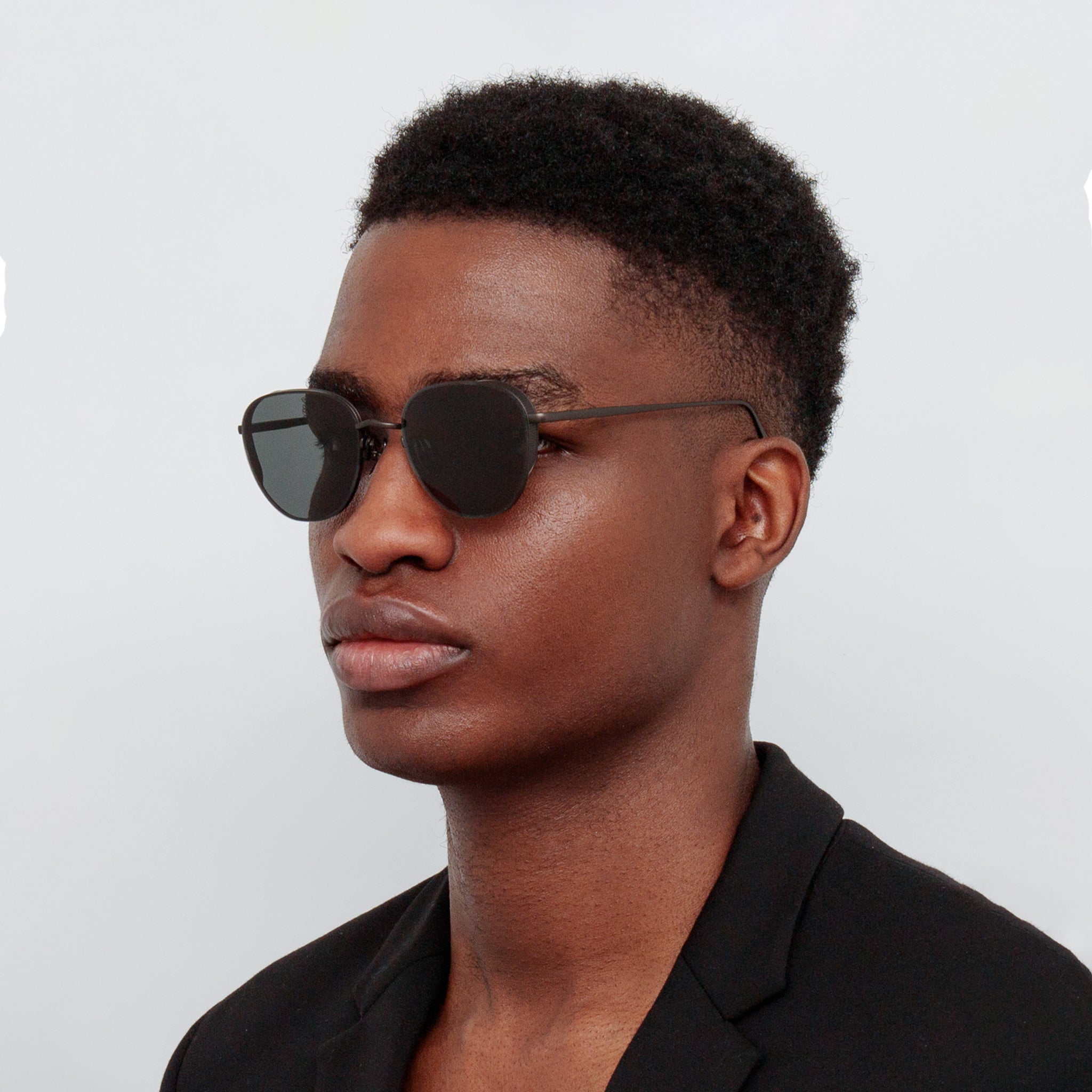 Hardy Sunglasses in Nickel