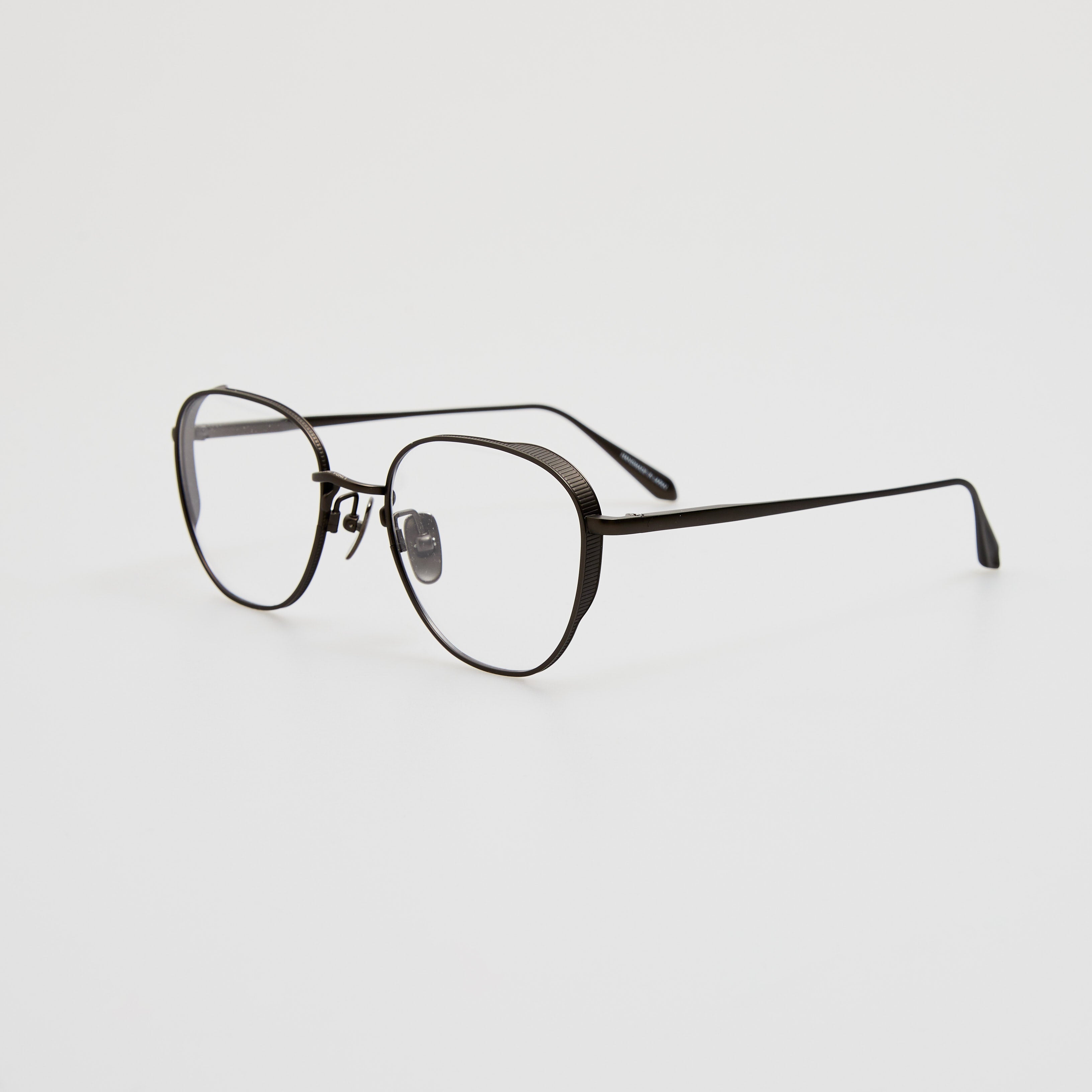 Hardy Oval Optical Frame in Matt Nickel