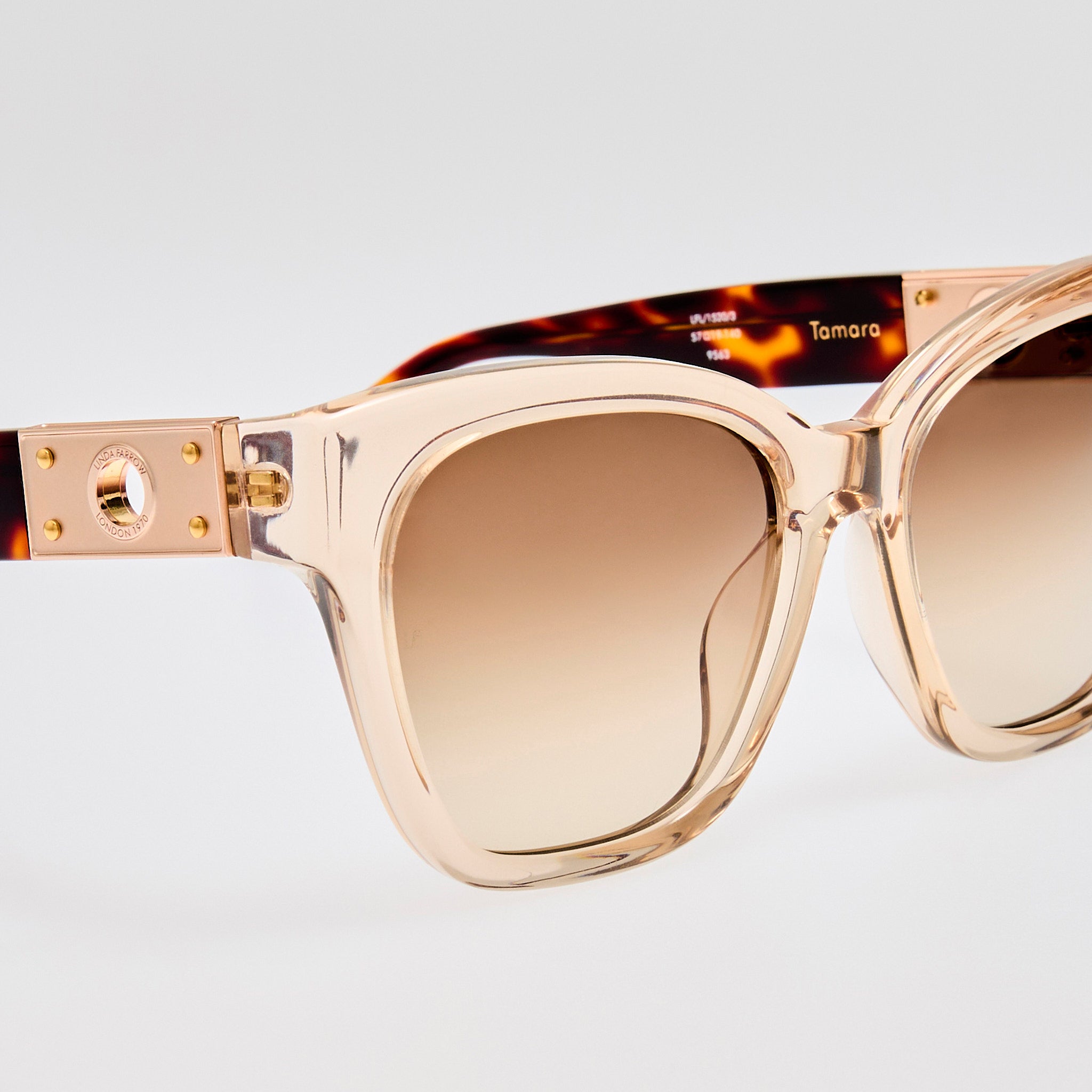 Tamara Cat Eye Sunglasses in Ash