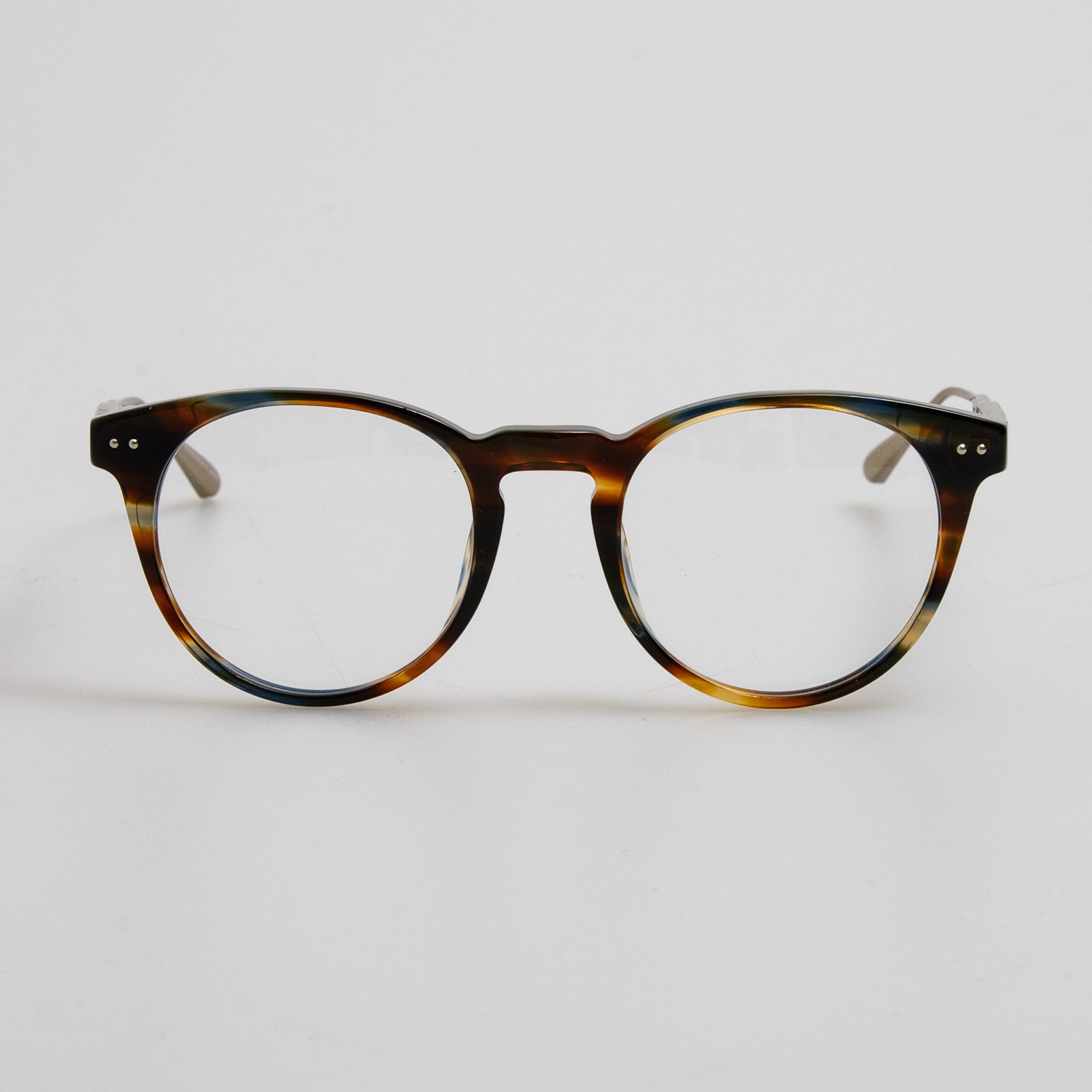 Kaan Oval Optical Frame in Earth Horn