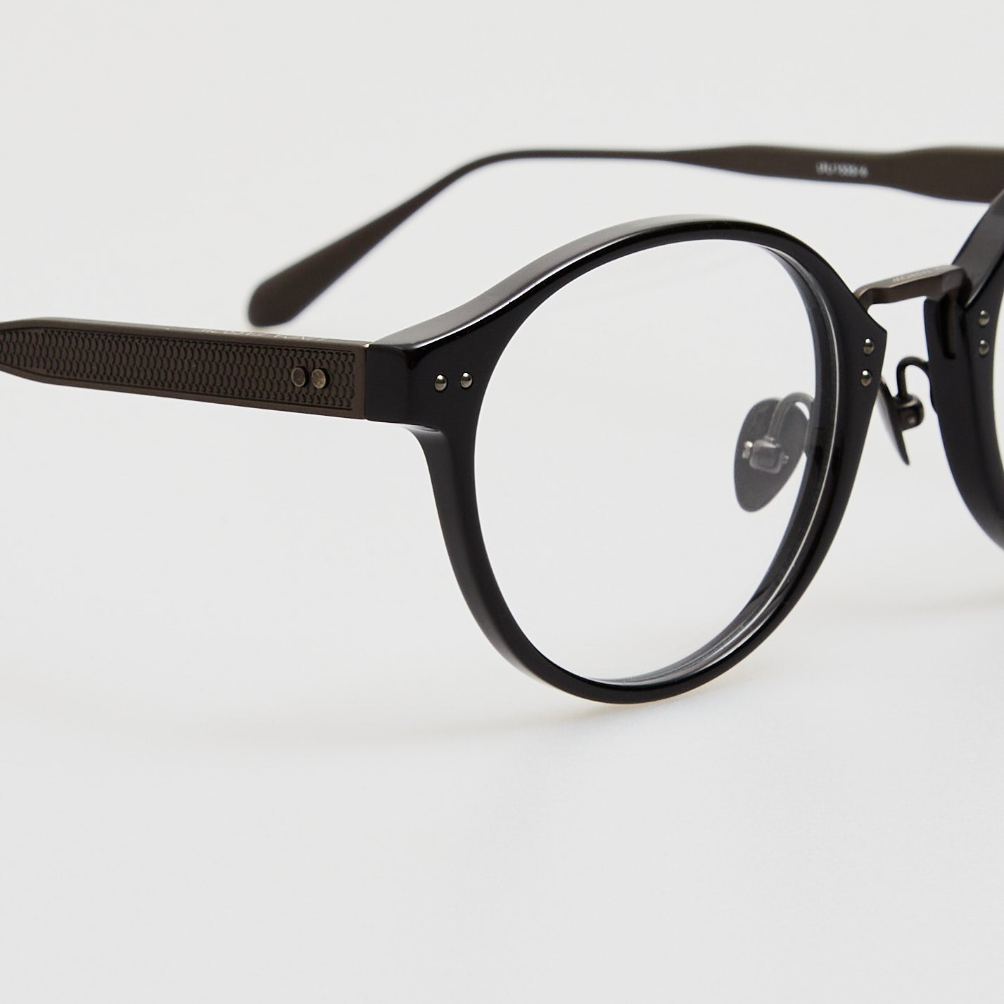 Marco Oval Optical Frame in Black Matt Nickel