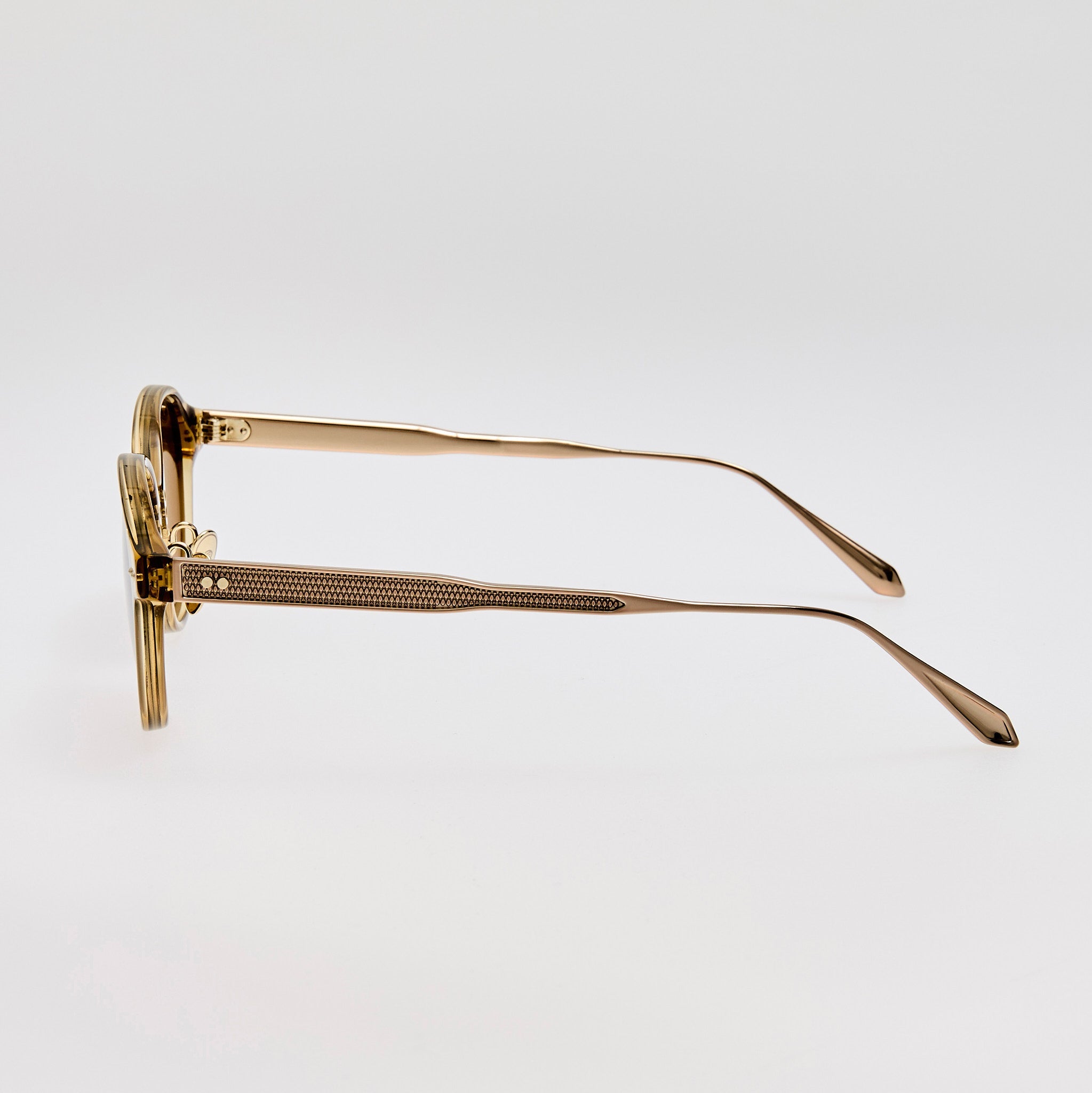 Marco Sunglasses in Khaki and Gold