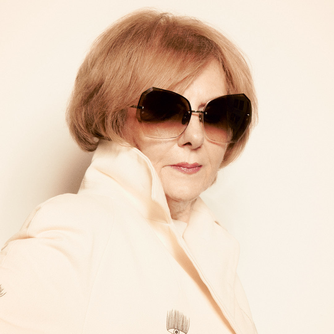 Lila Sunglasses in Mocha and Gold