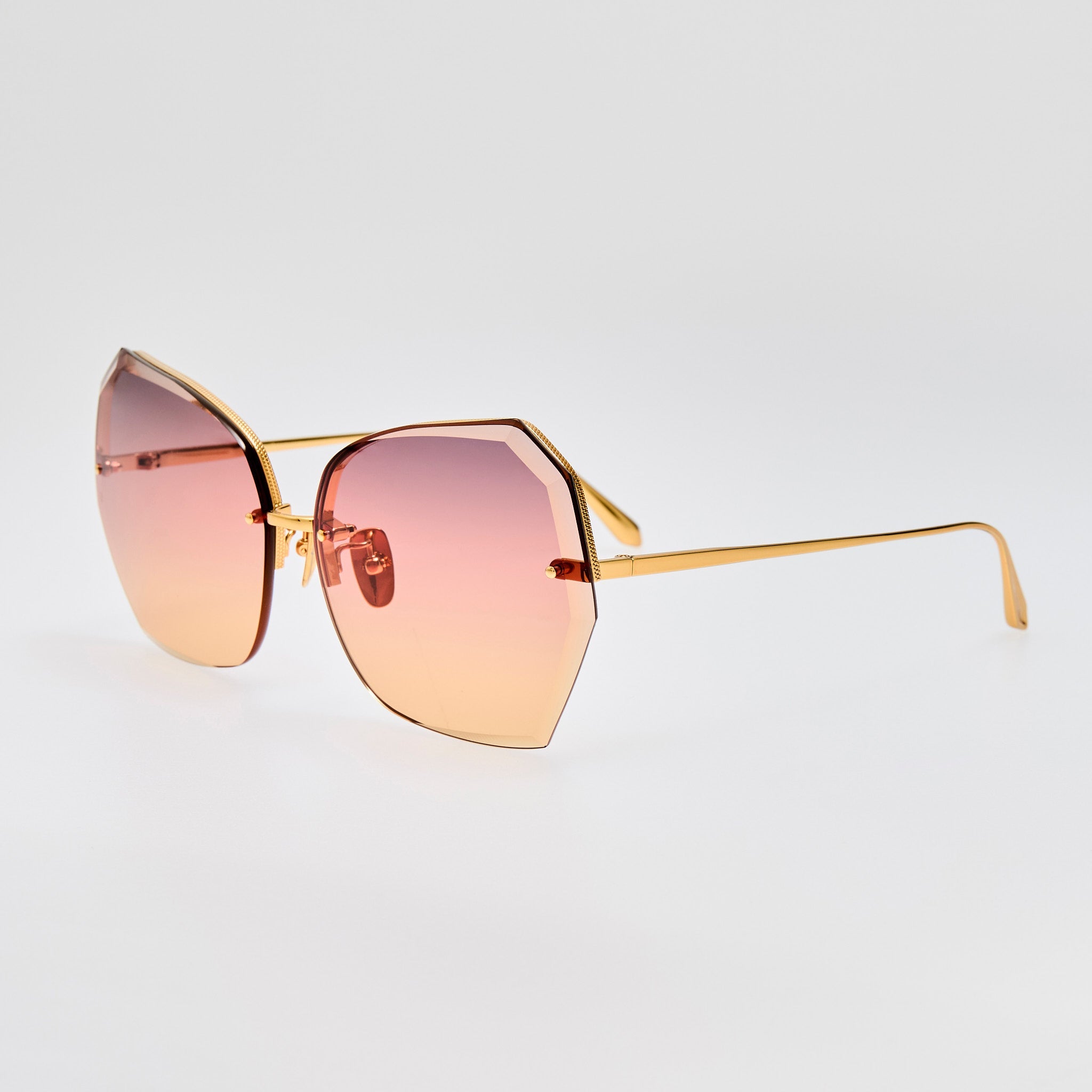 Lila Sunglasses in Sunset Gradient