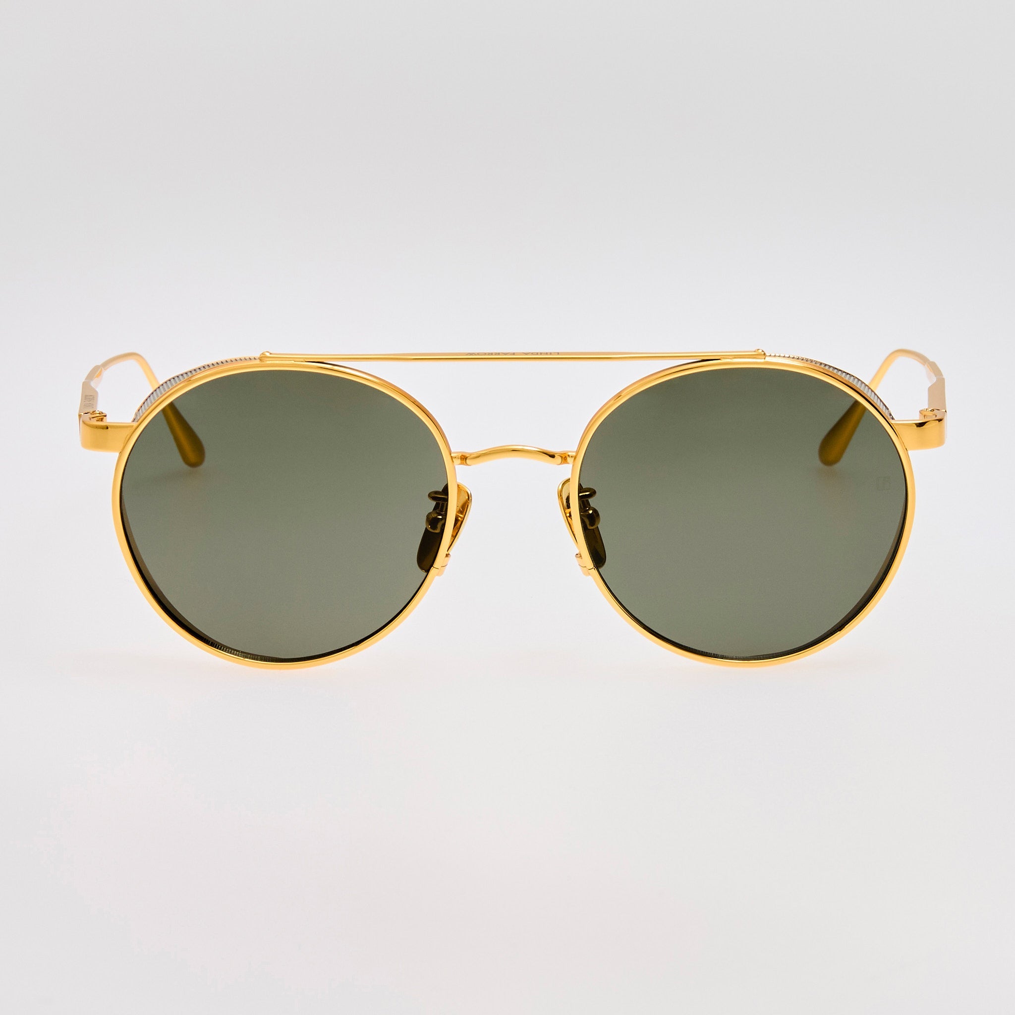 Conor Sunglasses in Black and Gold