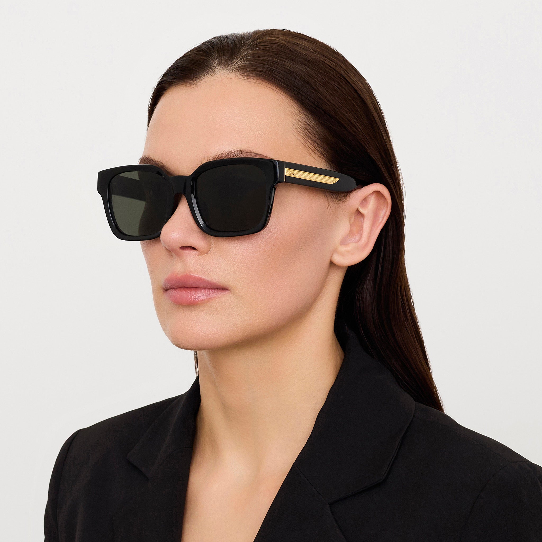 Nathan Sunglasses in Black