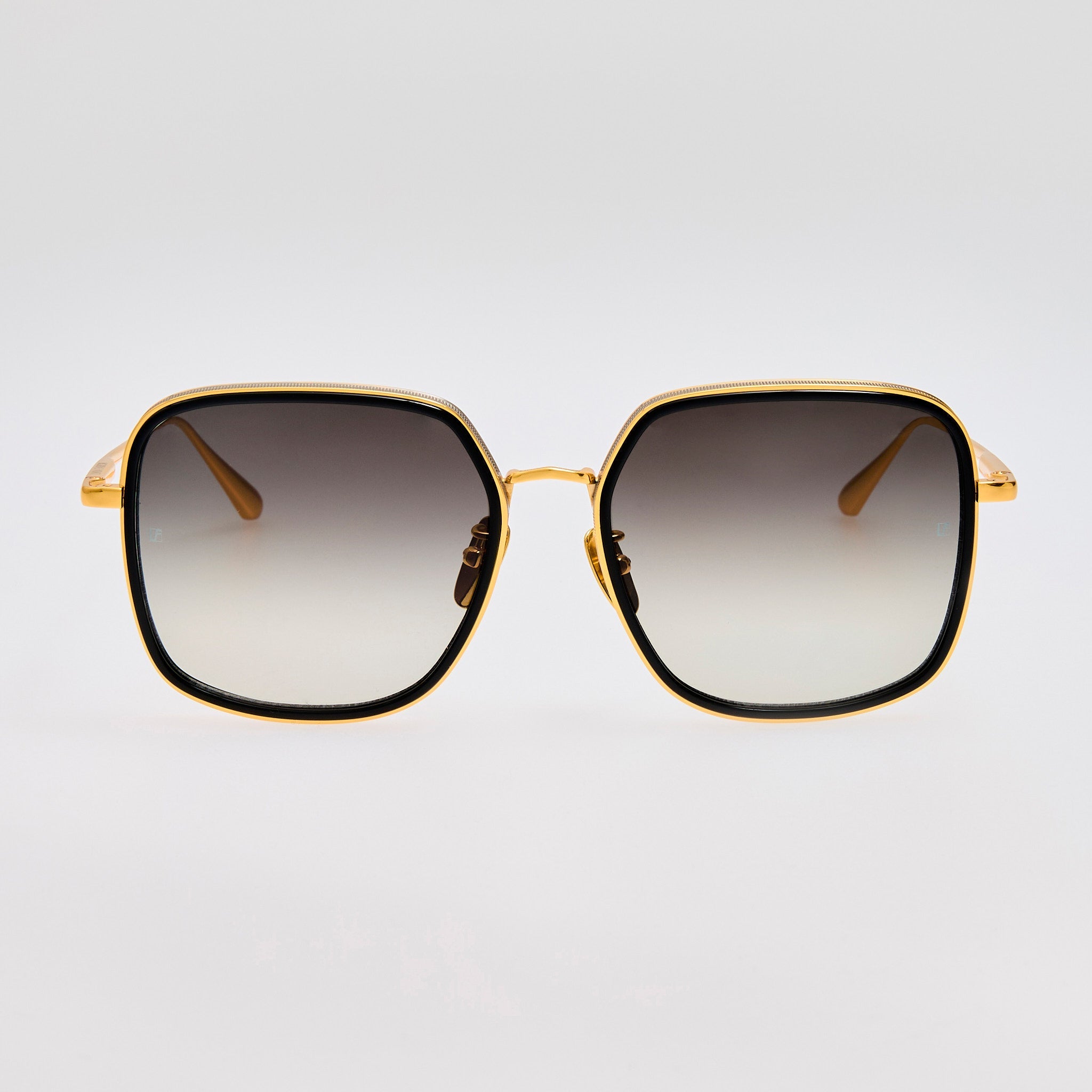Alicia Sunglasses in Black and Gold
