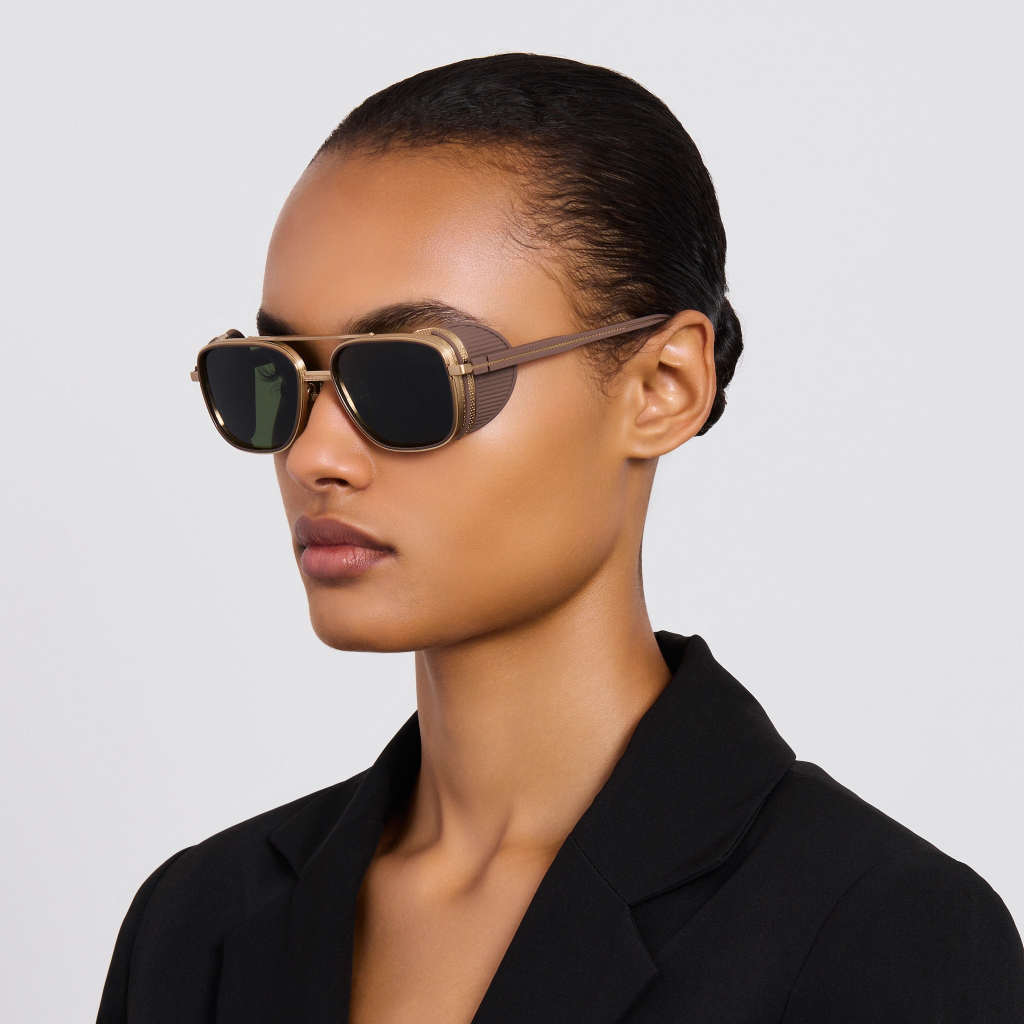 Boyd Explorer Sunglasses in Matt Champagne