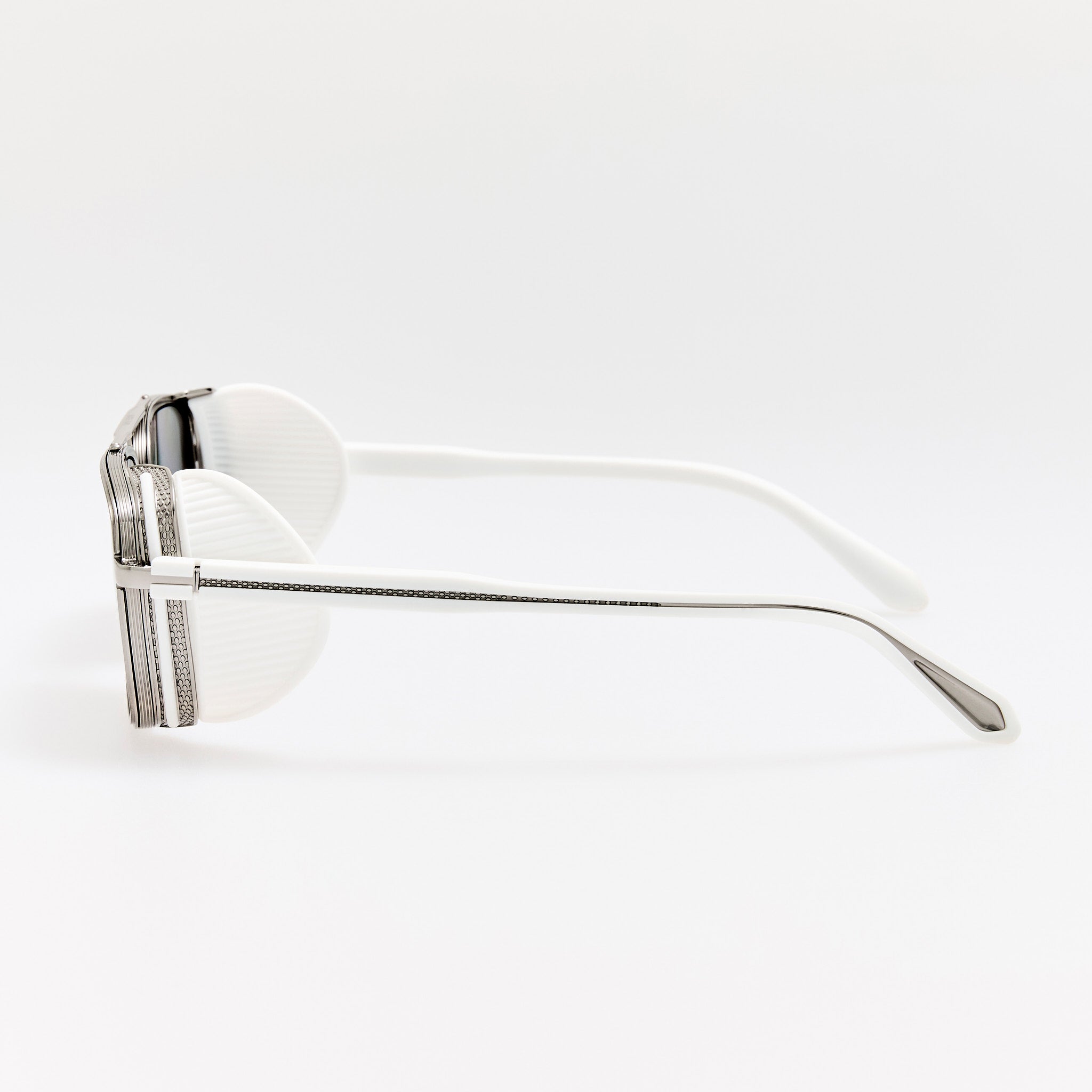 Boyd Explorer Sunglasses in 22K White Gold