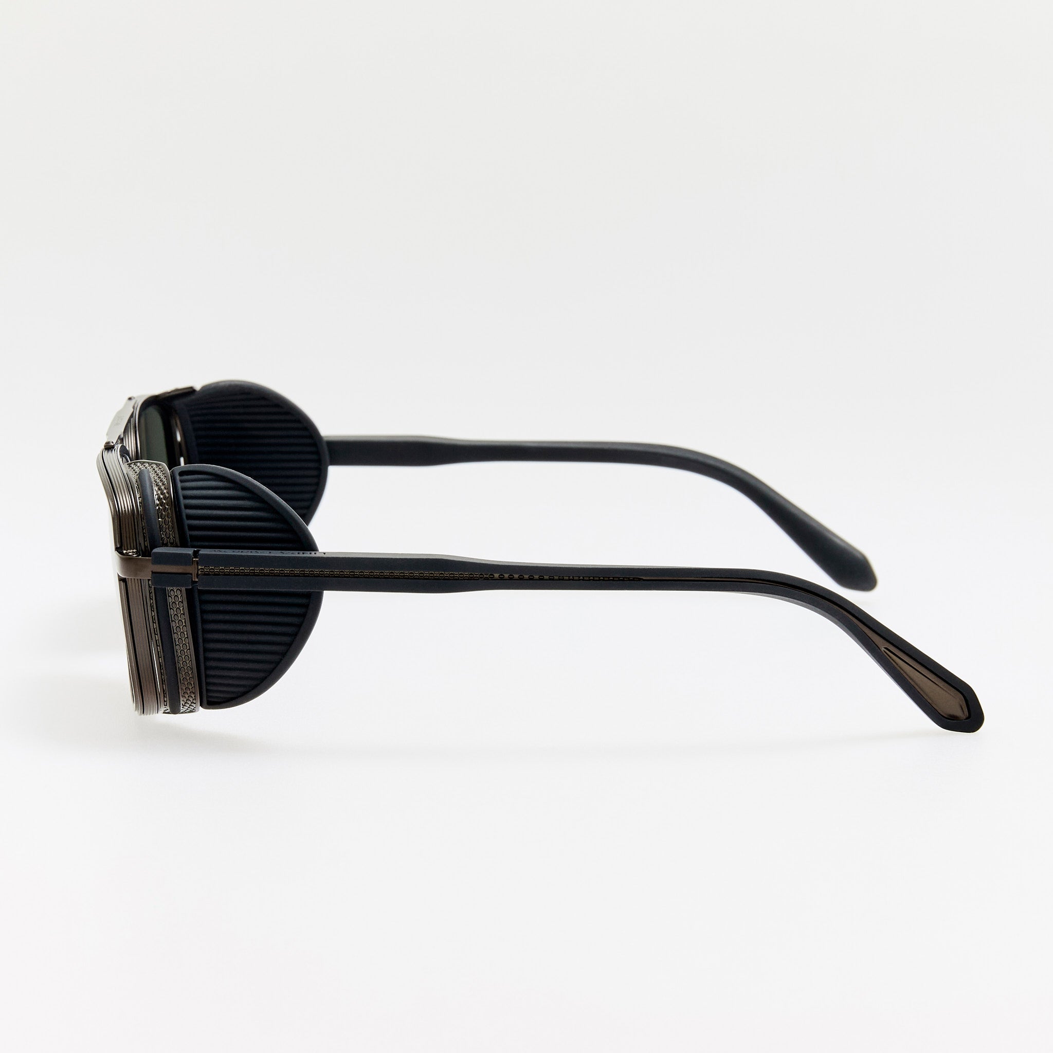 Boyd Explorer Sunglasses in Matt Black Nickel