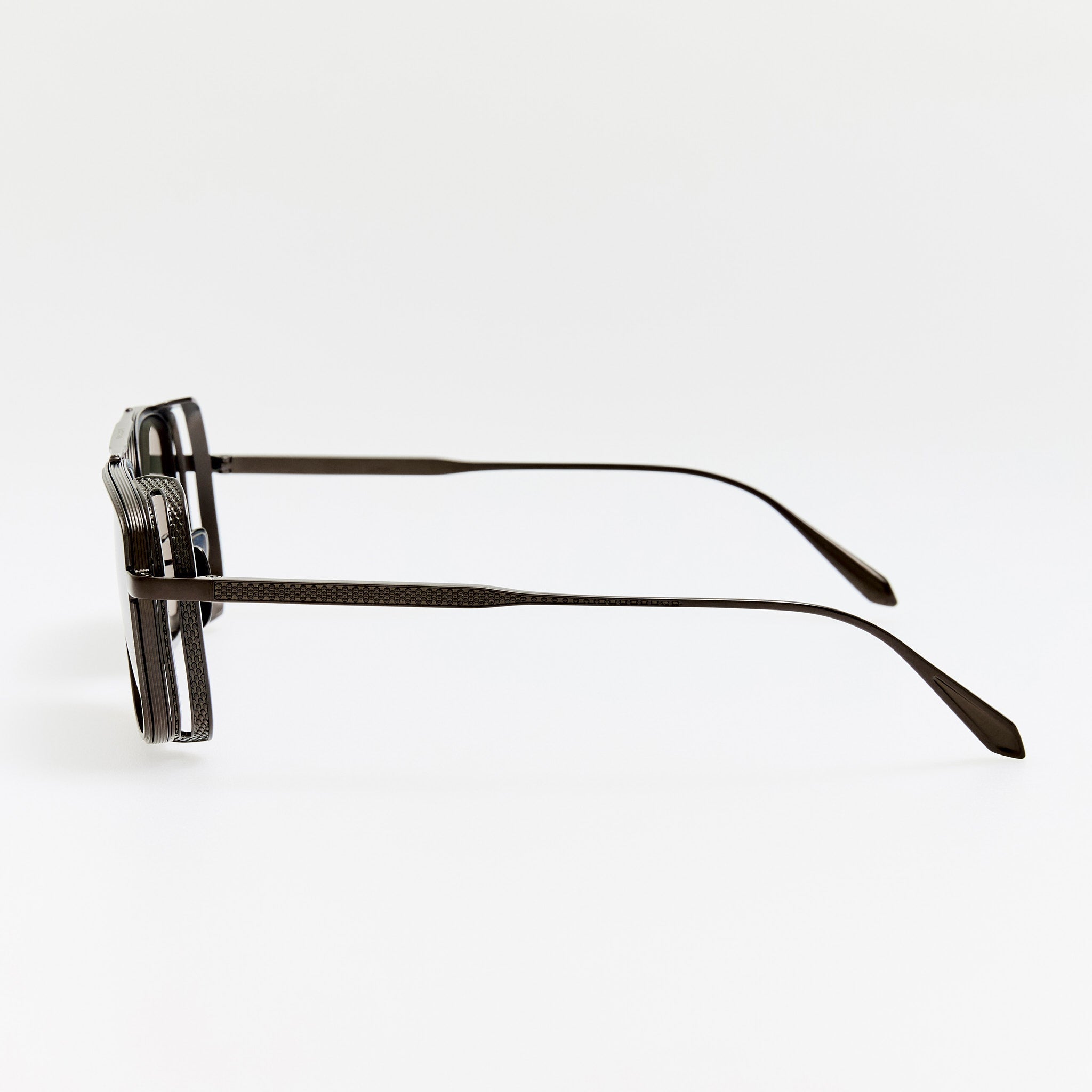 Boyd Explorer Sunglasses in Matt Black Nickel