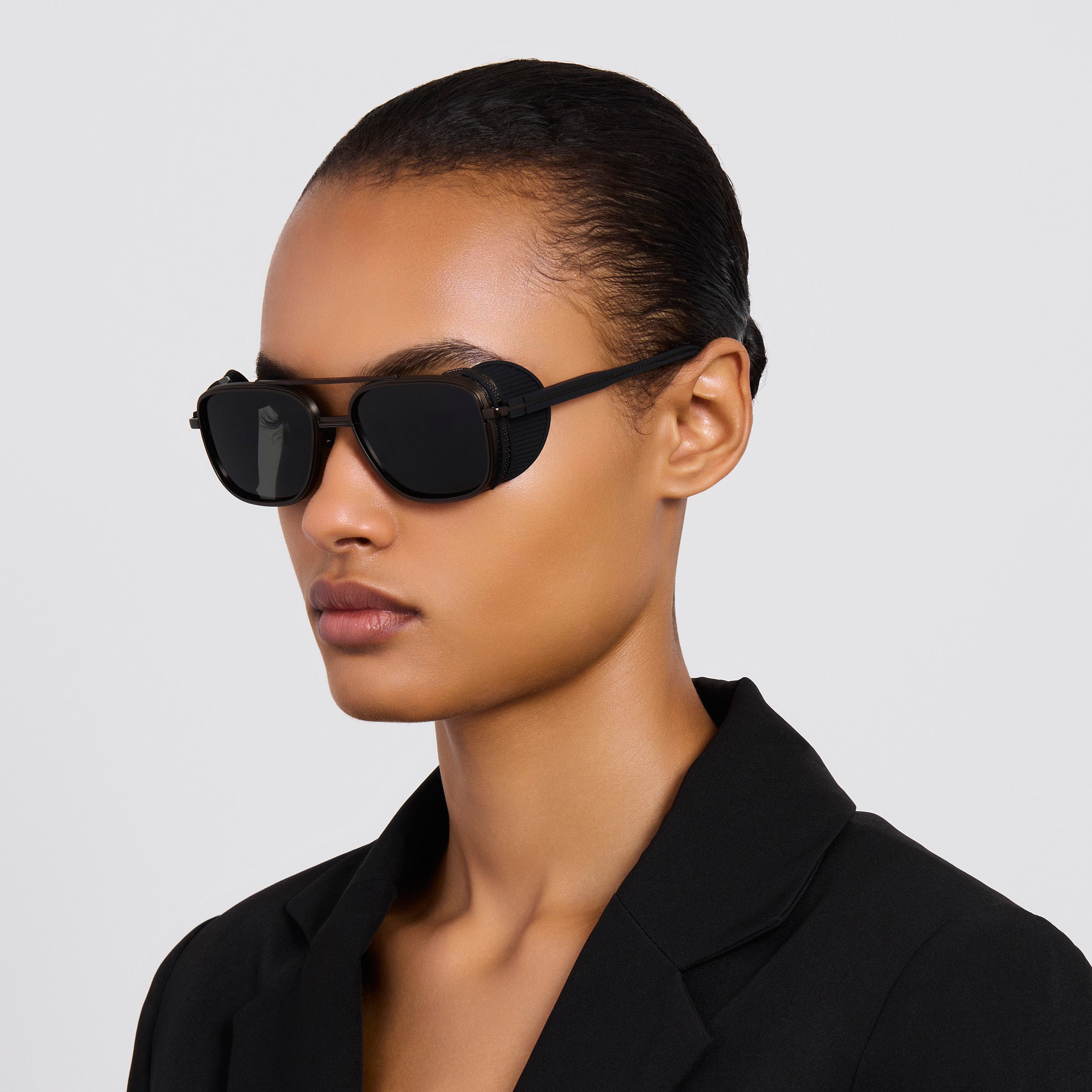 Boyd Explorer Sunglasses in Matt Black Nickel