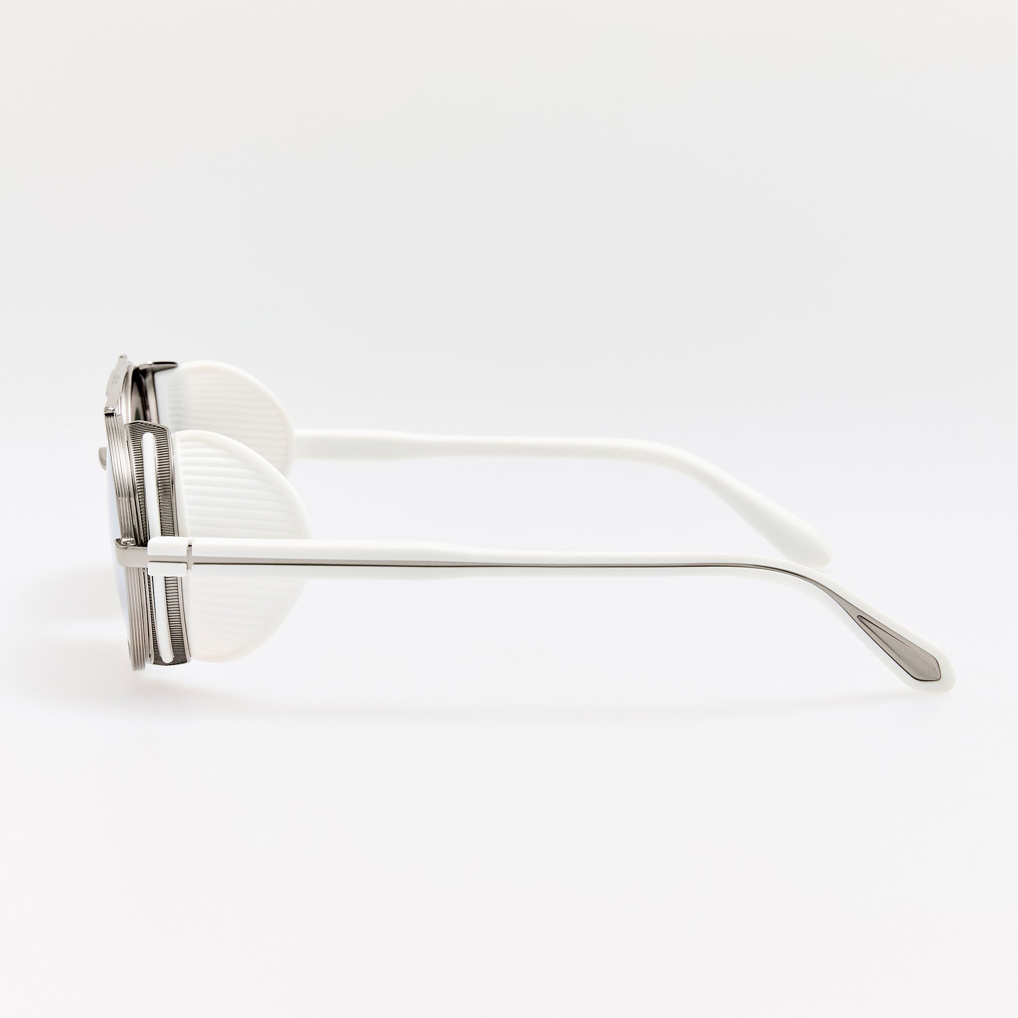 Baret Explorer Sunglasses in 22K White Gold