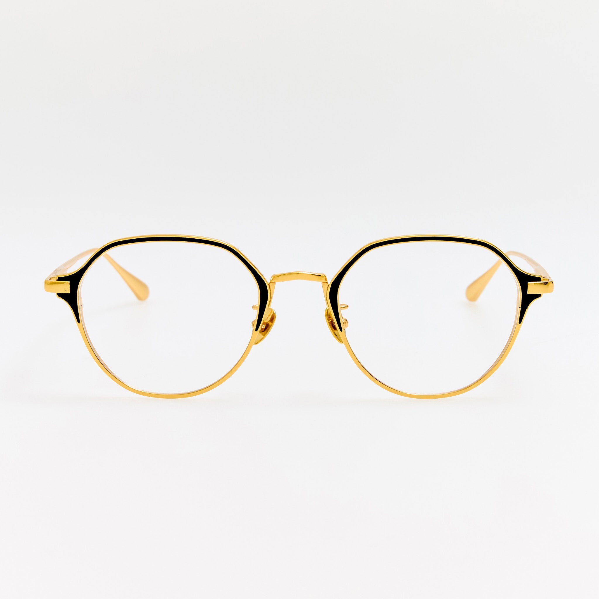 Wilson Optical in Satin Black and 22K Gold