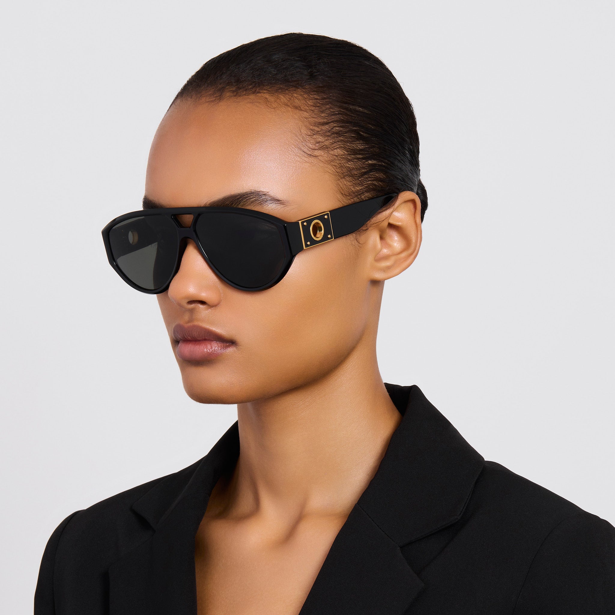 Portia Sunglasses in Black