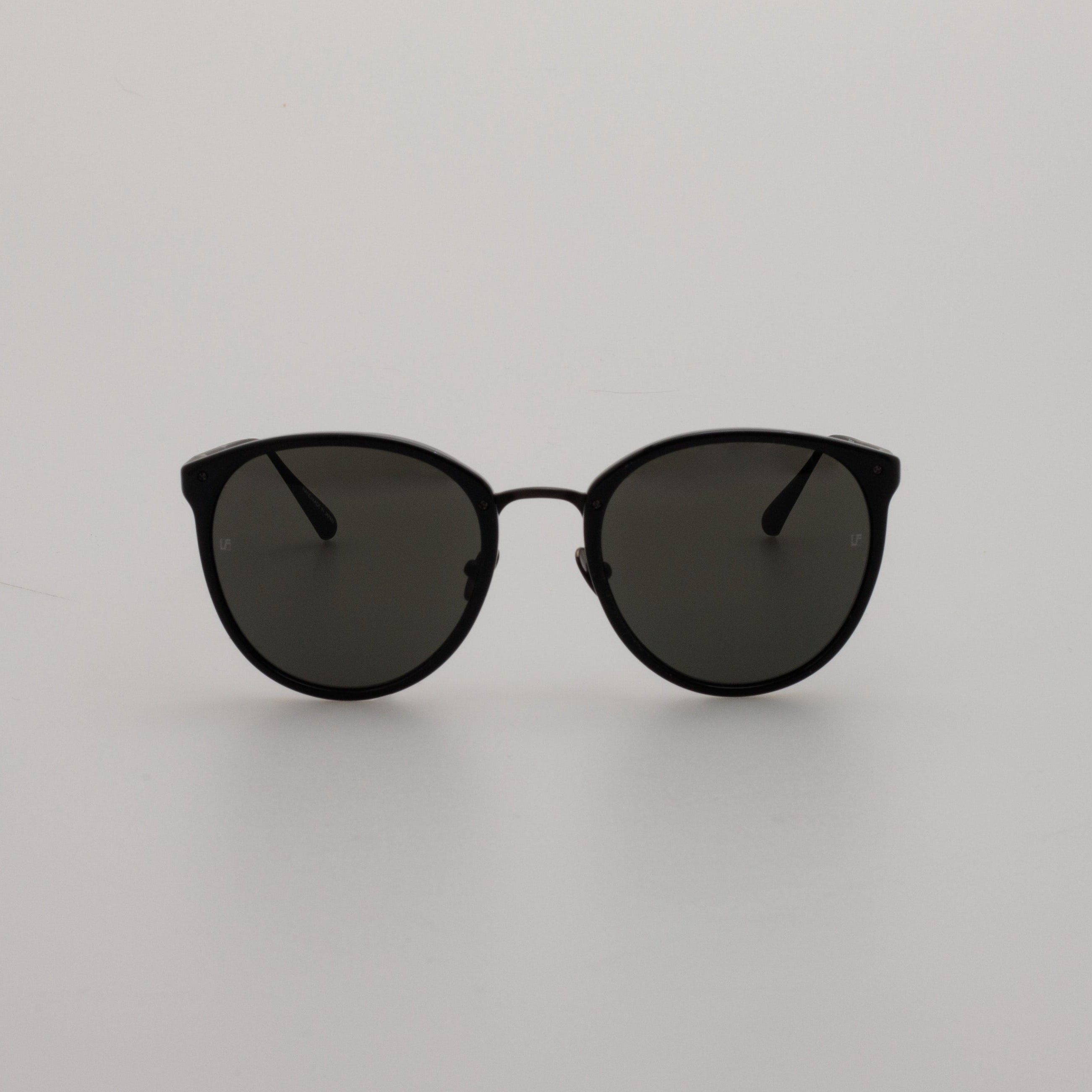 Calthorpe Sunglasses in Black and Matt Nickel