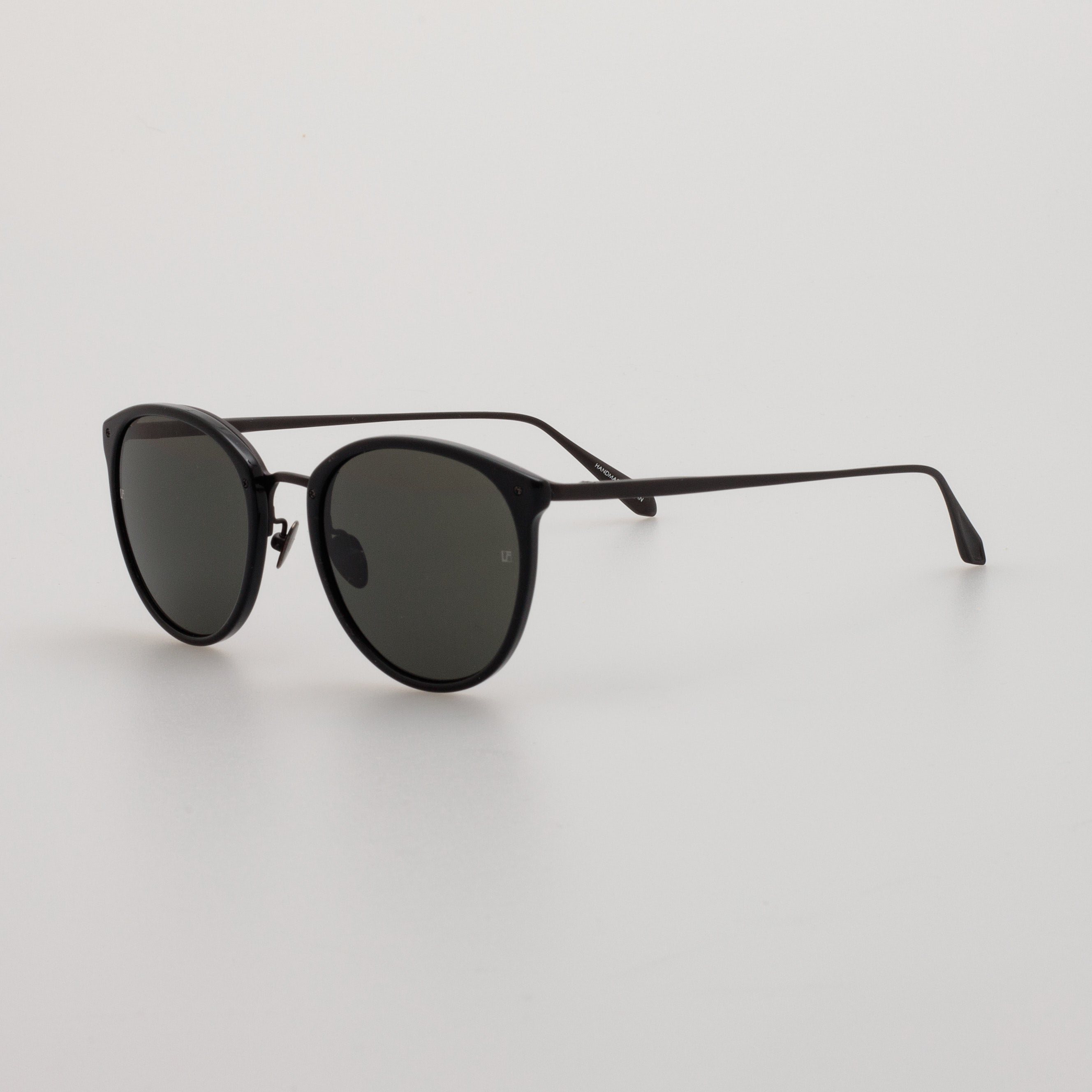 Calthorpe Sunglasses in Black and Matt Nickel