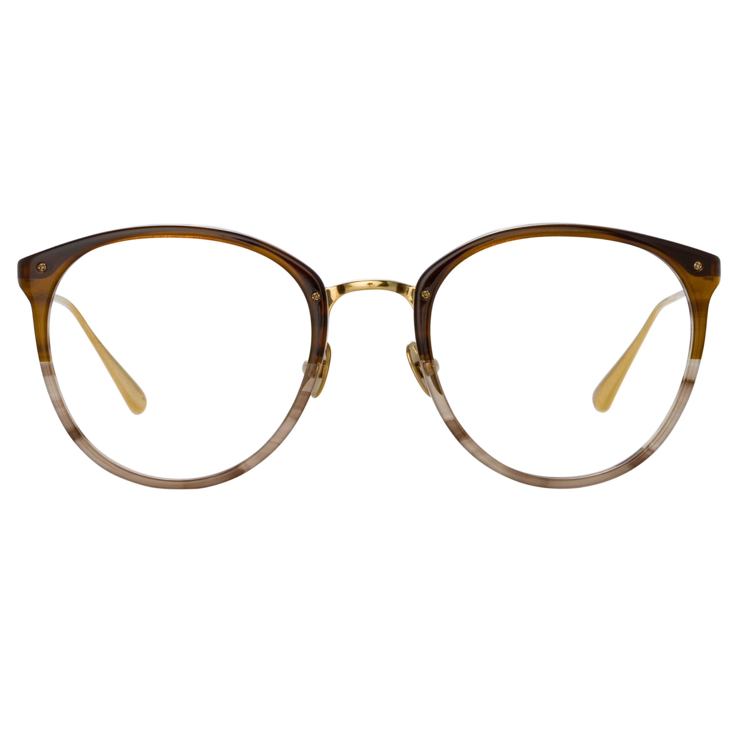 Calthorpe Optical Frame in Caramel Horn