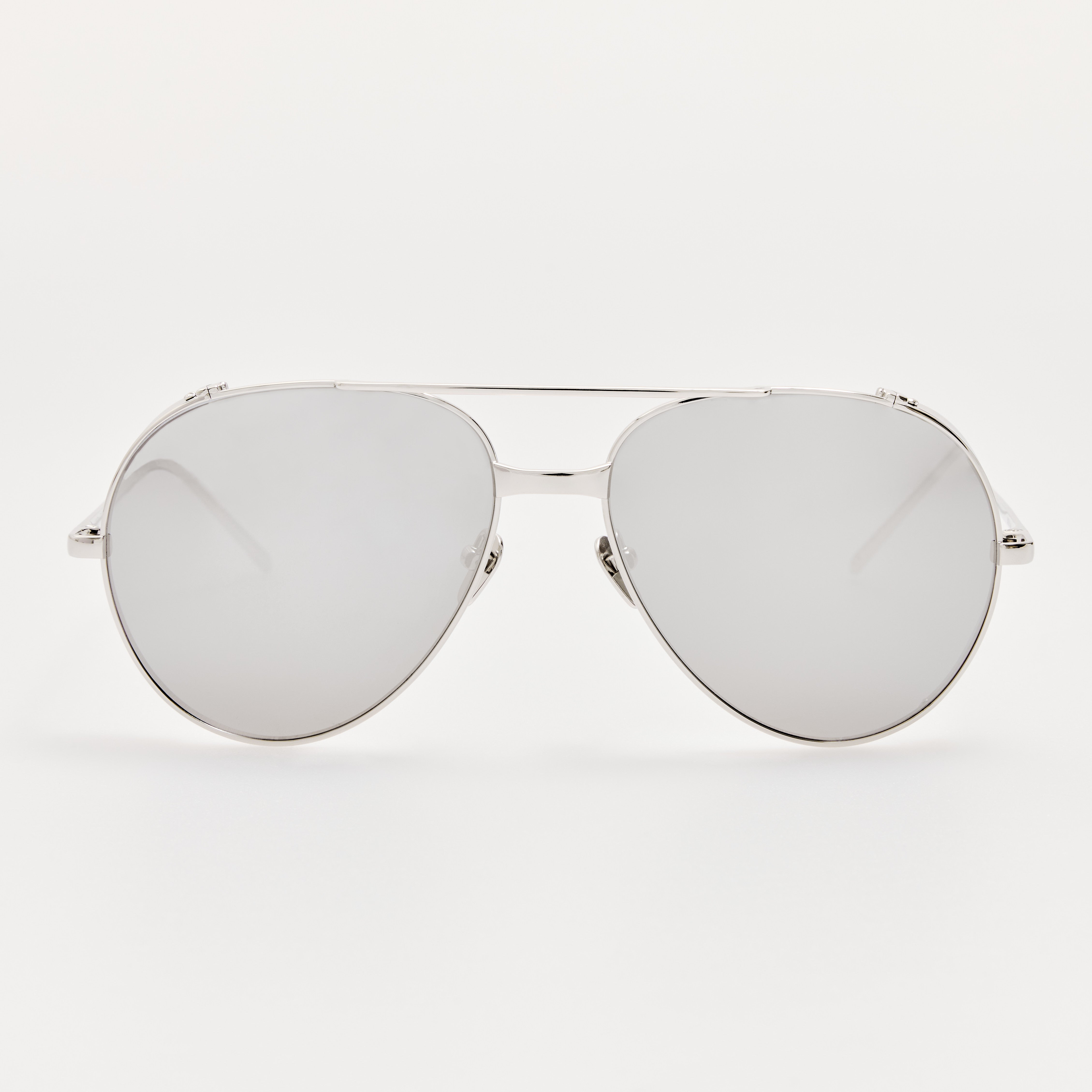 Aviator Sunglasses in Platinum