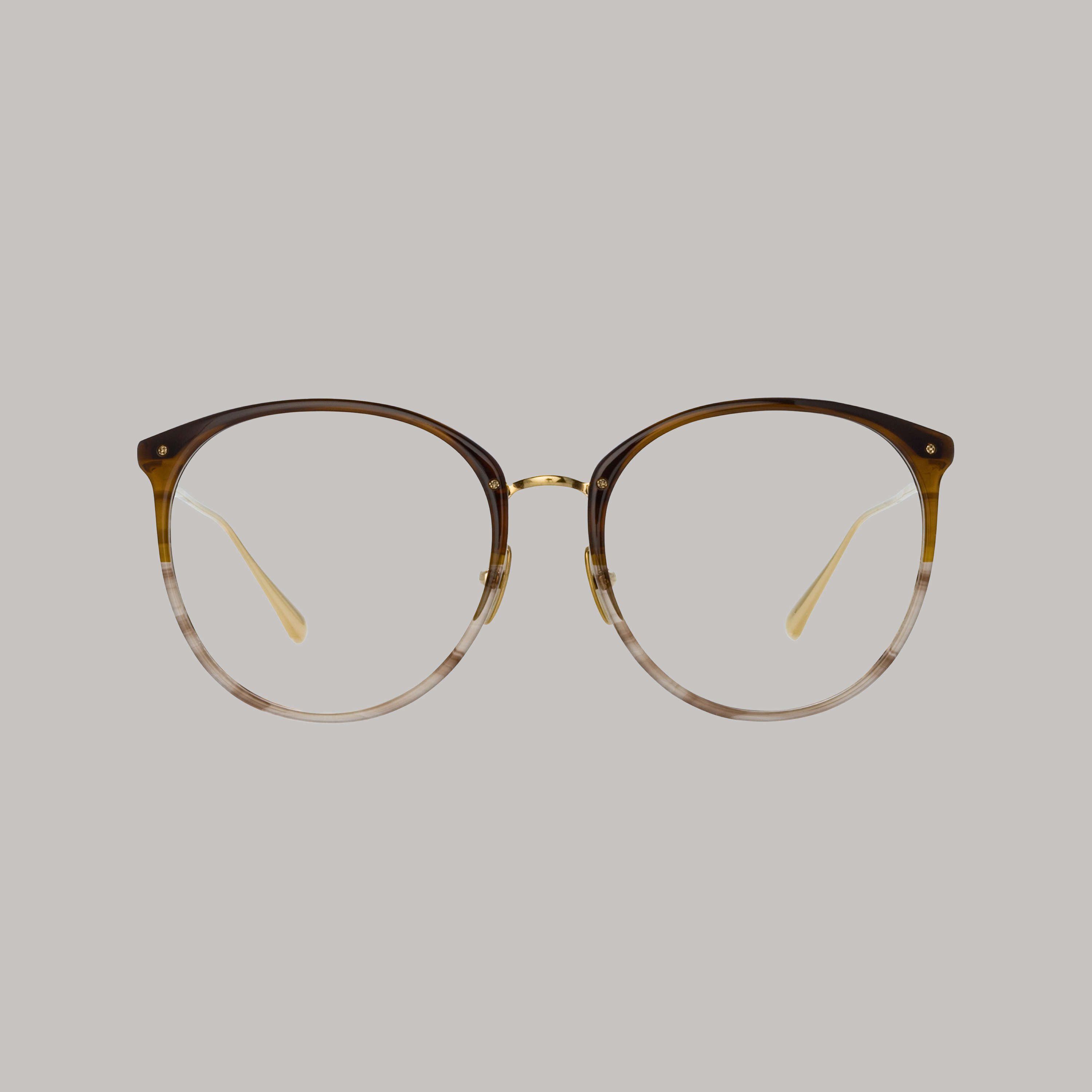 Kings Optical Frame in Caramel Horn