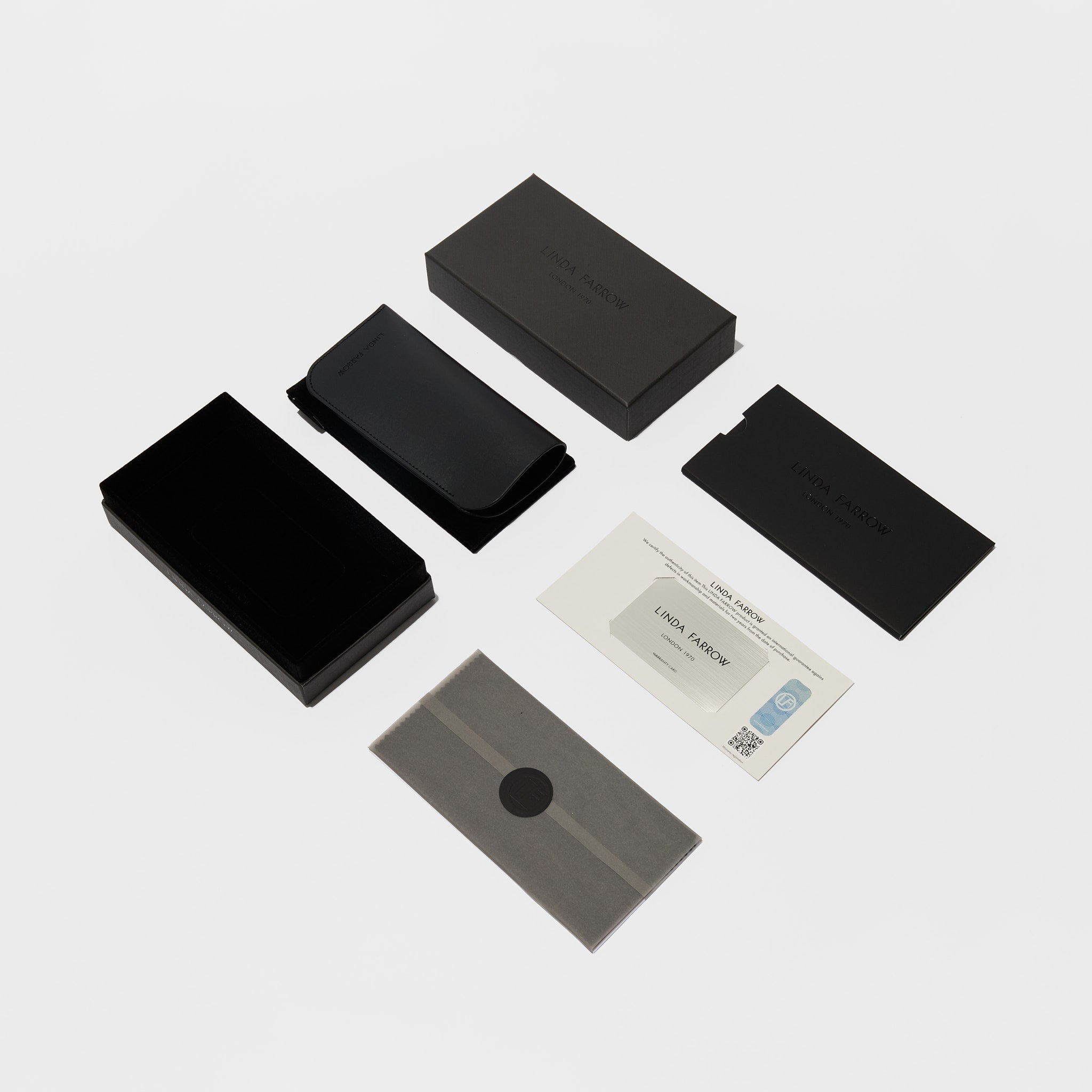 Gray Optical Frame in Black Matt Nickel