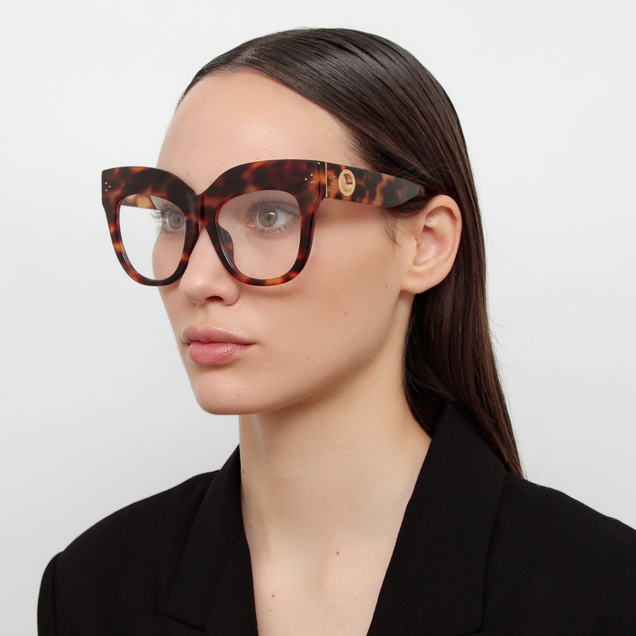 Dunaway Optical Frame in Tortoiseshell