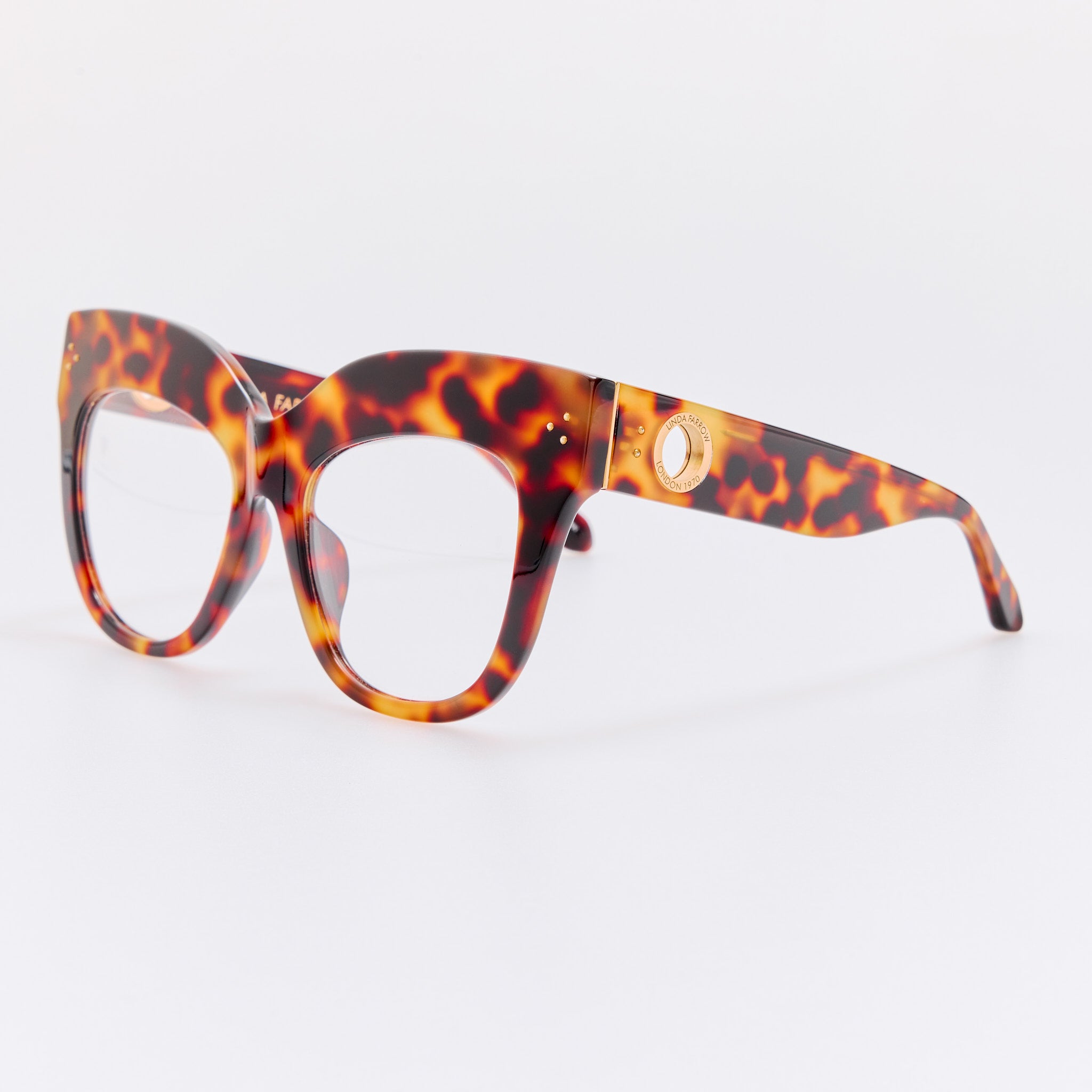 Dunaway Optical Frame in Tortoiseshell