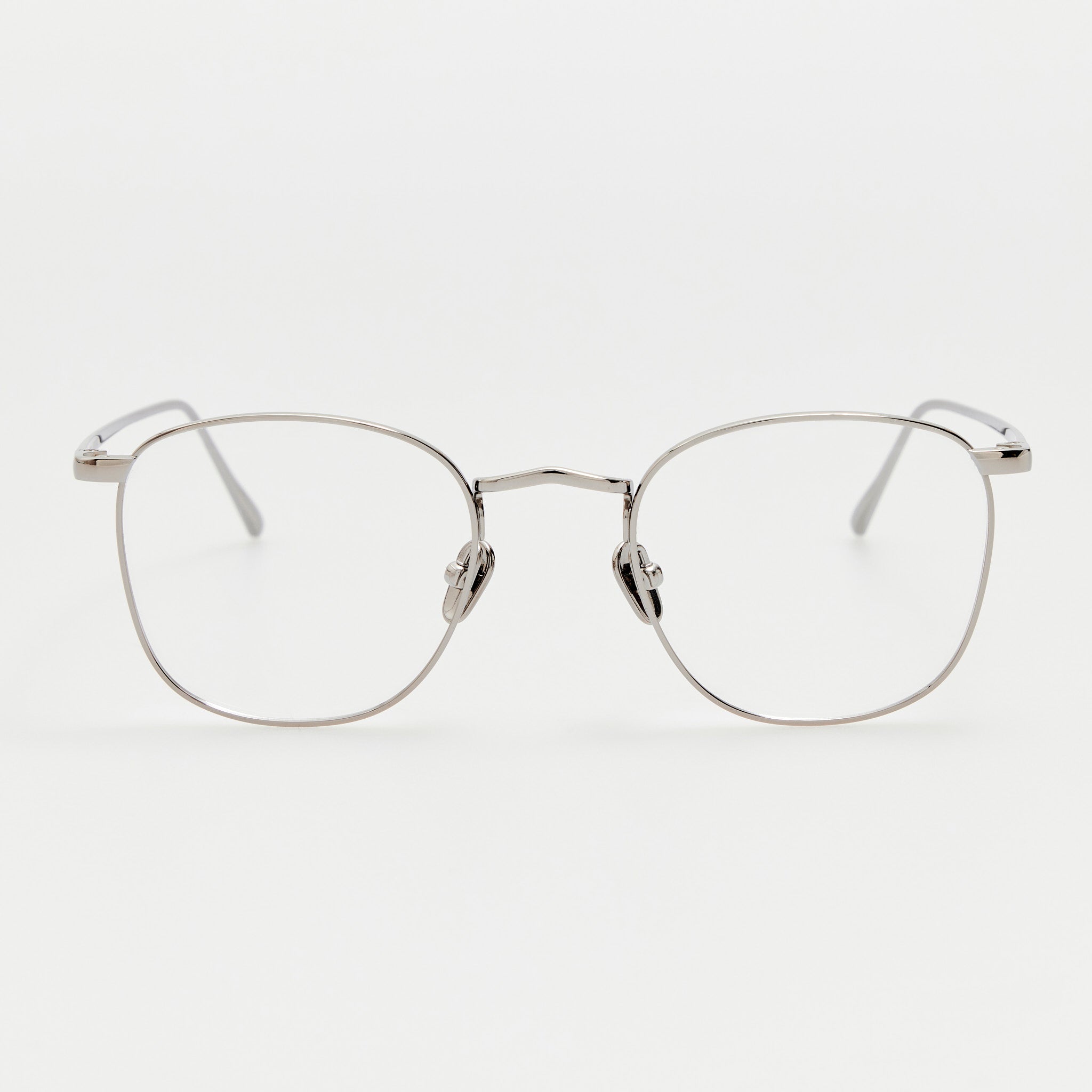 Simon Square Optical in 22K White Gold