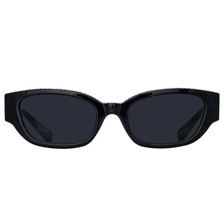 Magda Butrym Cat Eye Sunglasses in Black