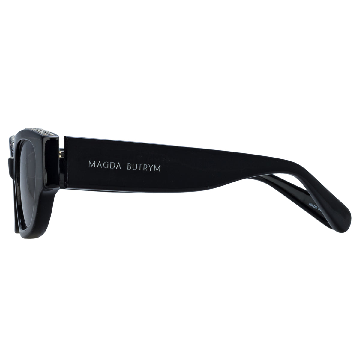 Magda Butrym Cat Eye Sunglasses in Black