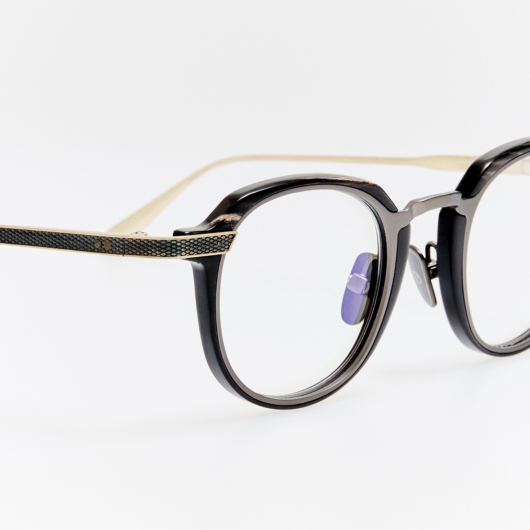 Clement Optical in Buffalo Horn and 925 Sterling Silver