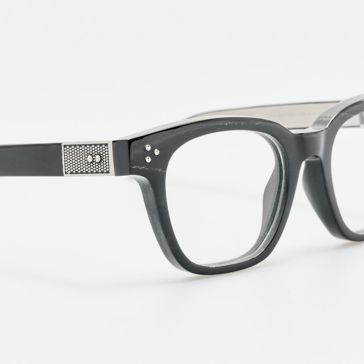 Sanchez Optical in Buffalo Horn and 925 Sterling Silver