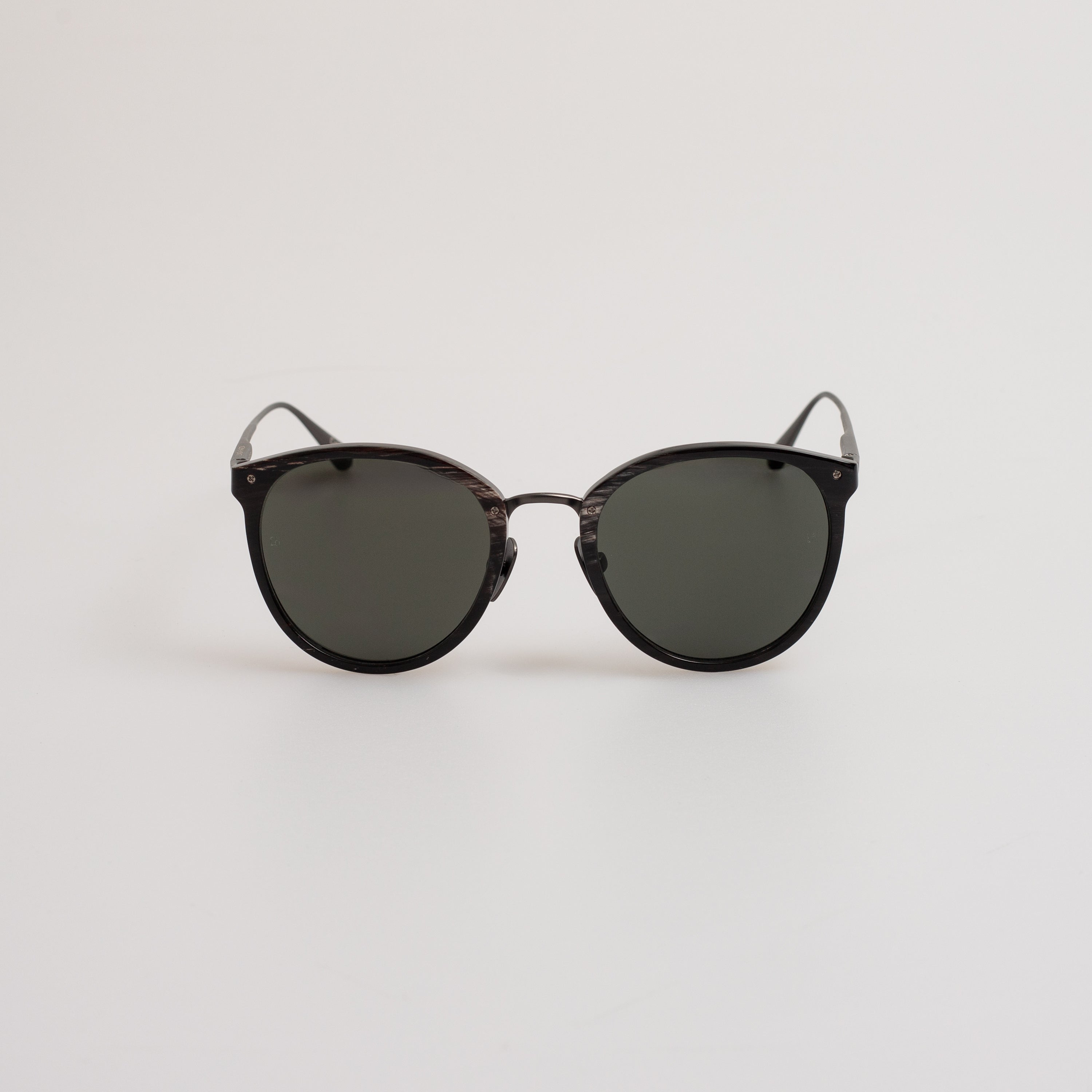 Calthorpe Sunglasses in Buffalo Horn and 925 Sterling Silver