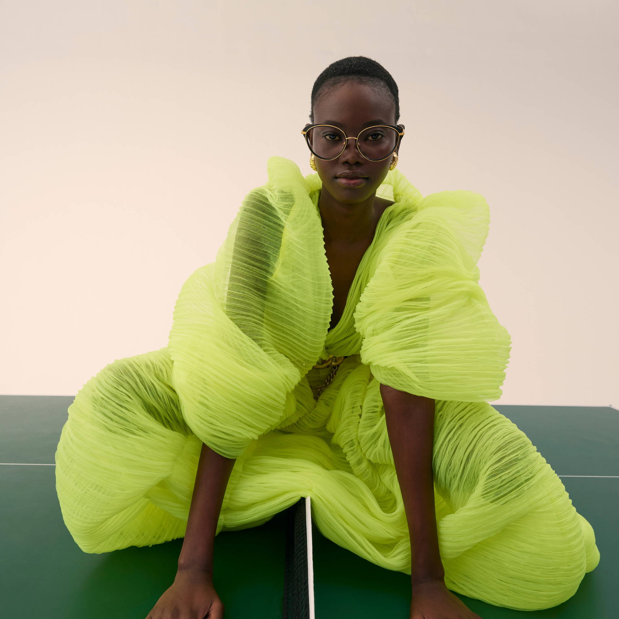 Song Optical Frame in 22K Yellow Gold