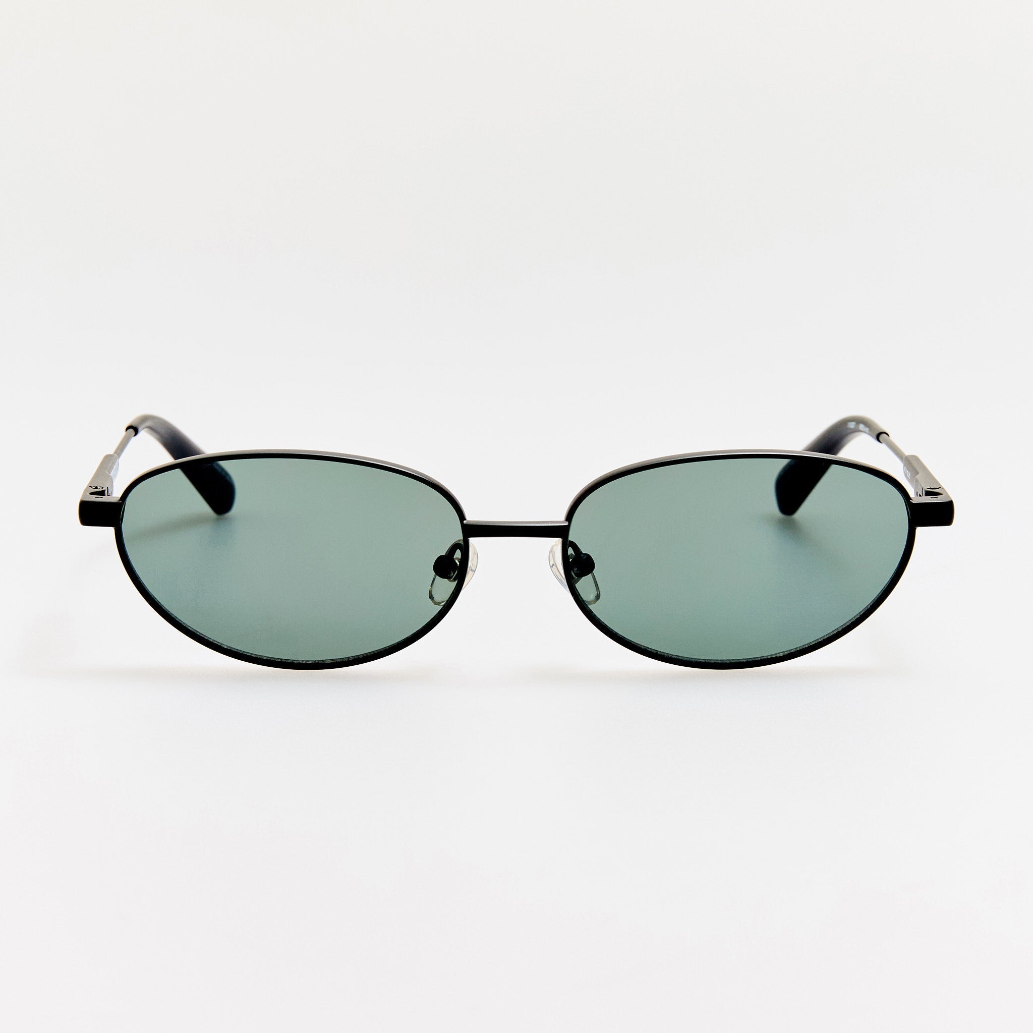 Alba Sunglasss in Matt Black - LINDA FARROW - Sunglasses -