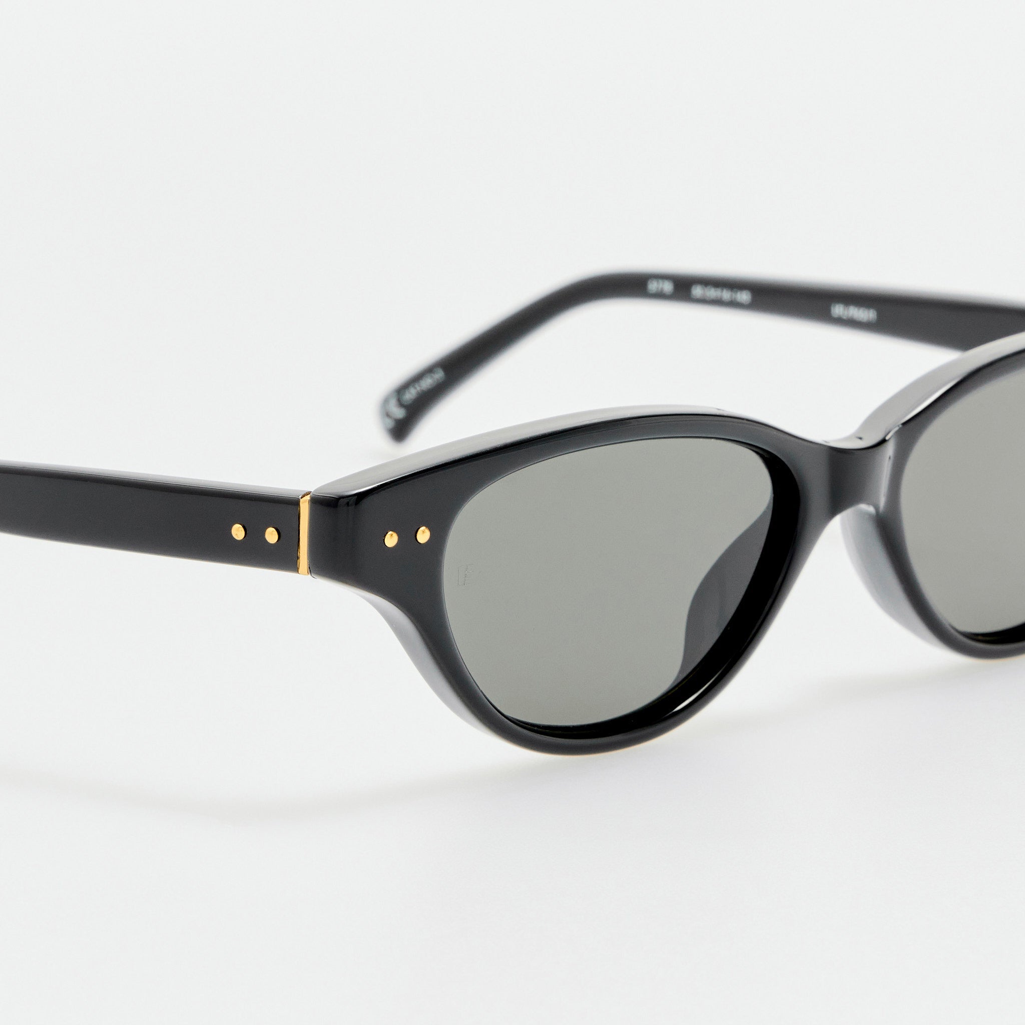 Alessandra Sunglasses in Black - LINDA FARROW - Sunglasses -