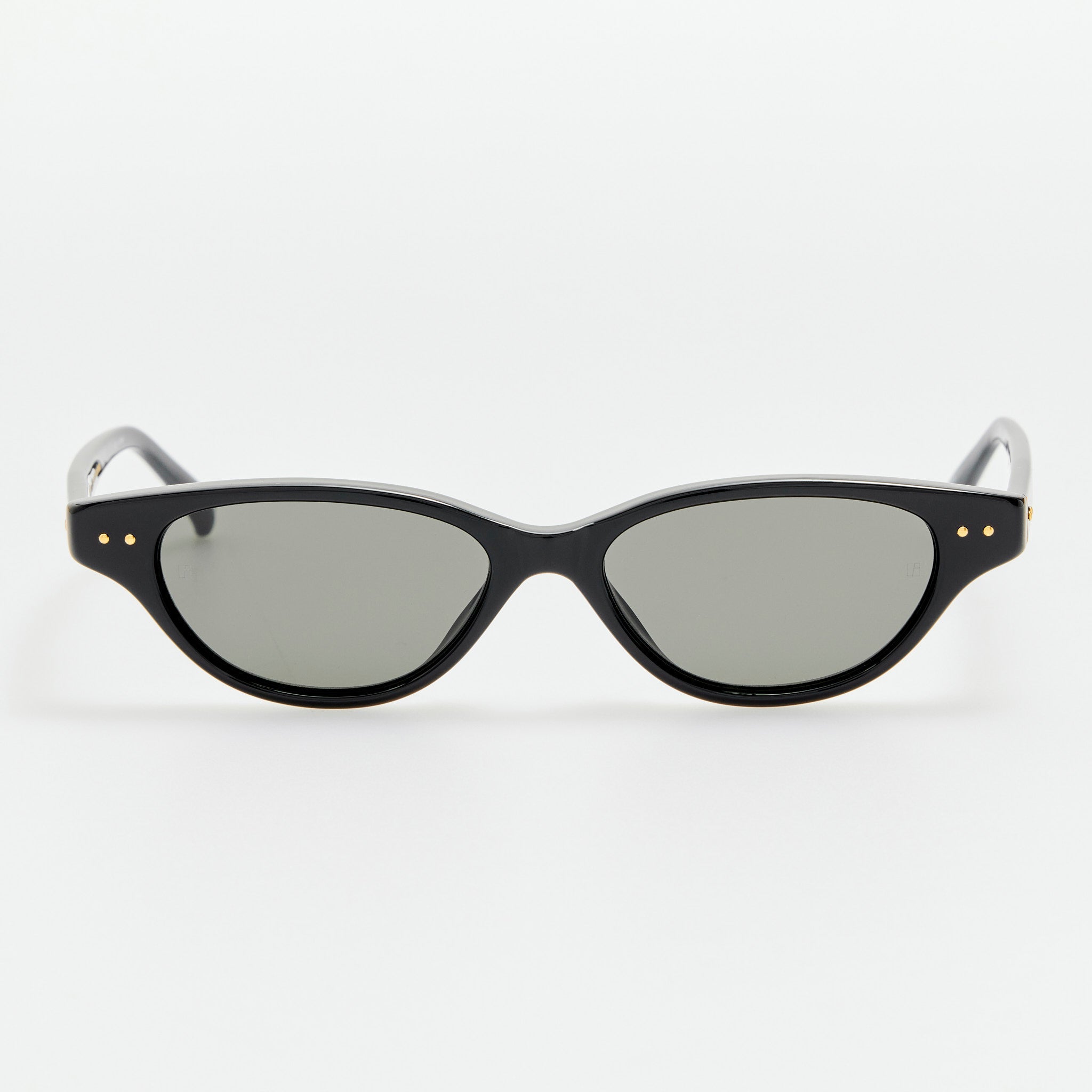 Alessandra Sunglasses in Black - LINDA FARROW - Sunglasses -