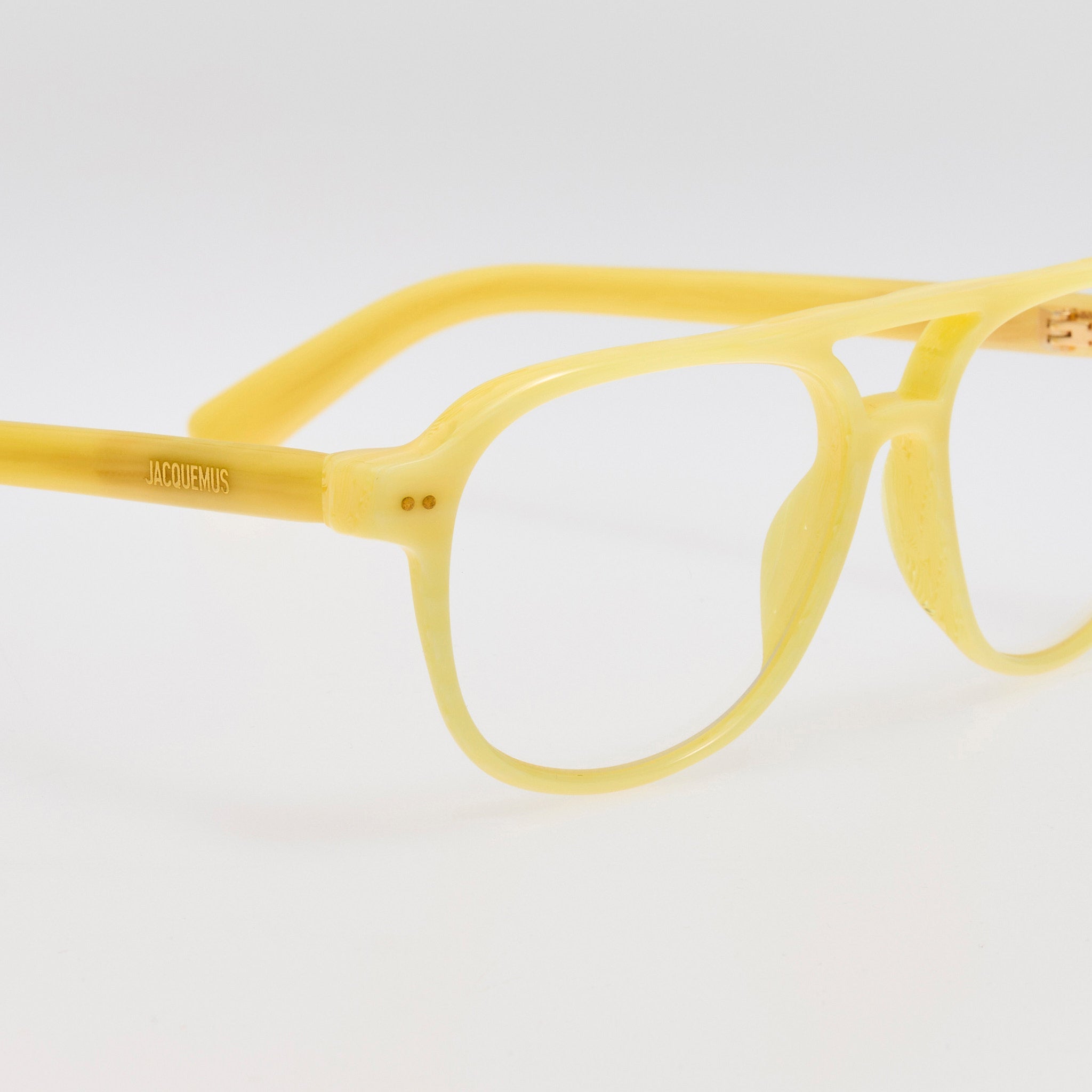Altu Optical in Yellow Stripe - LINDA FARROW - Optical Frame -